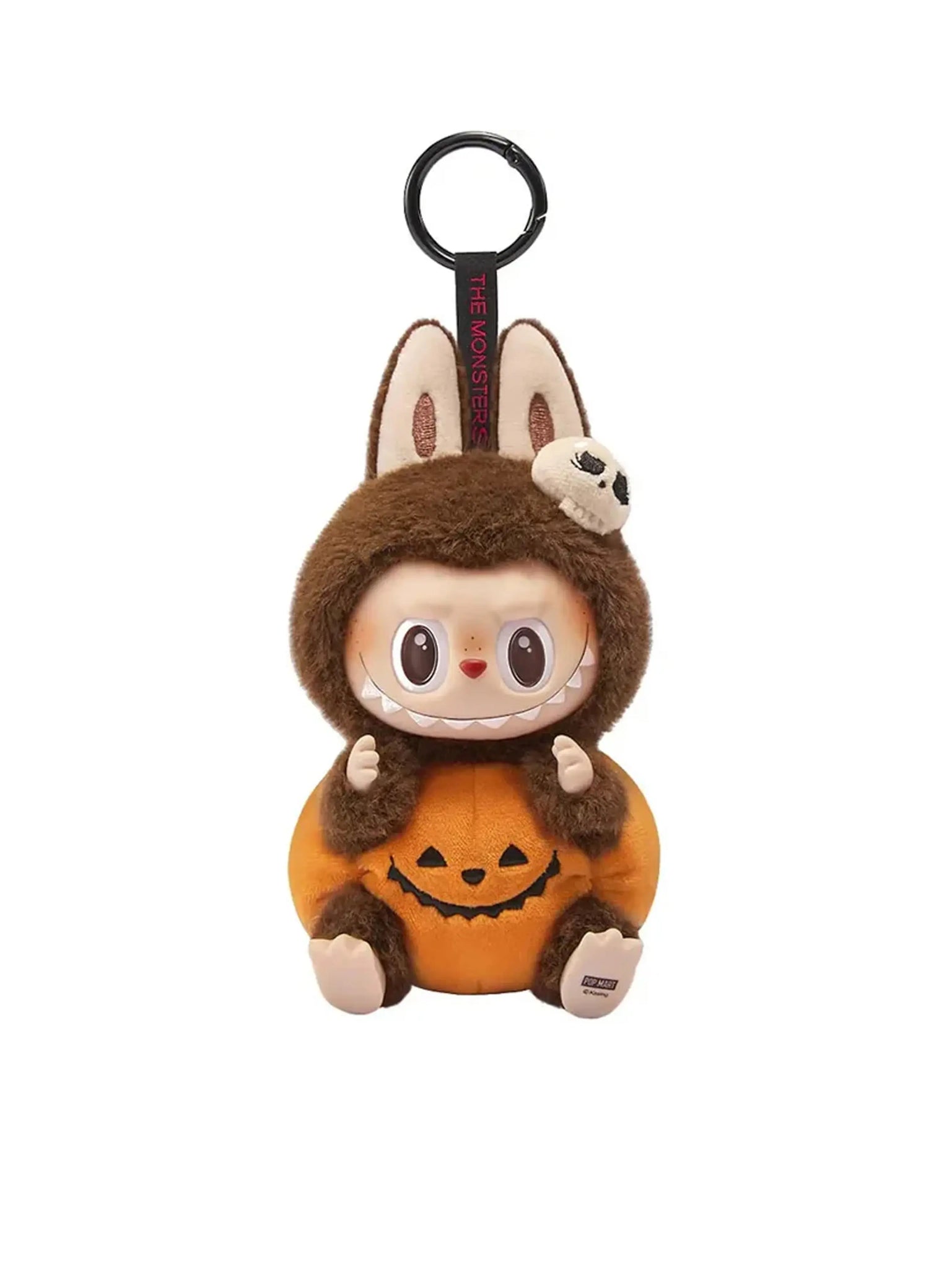 Pop Mart Labubu Happy Halloween Party Series-Sitting Pumpkin Vinyl Plush Pendant in Melbourne, Australia - Prior