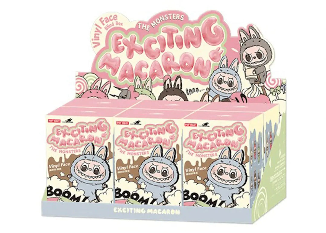 Pop Mart Labubu The Monsters Tasty Macarons Vinyl Face Sealed Case (6 Blind Boxes) in Melbourne, Australia - Prior