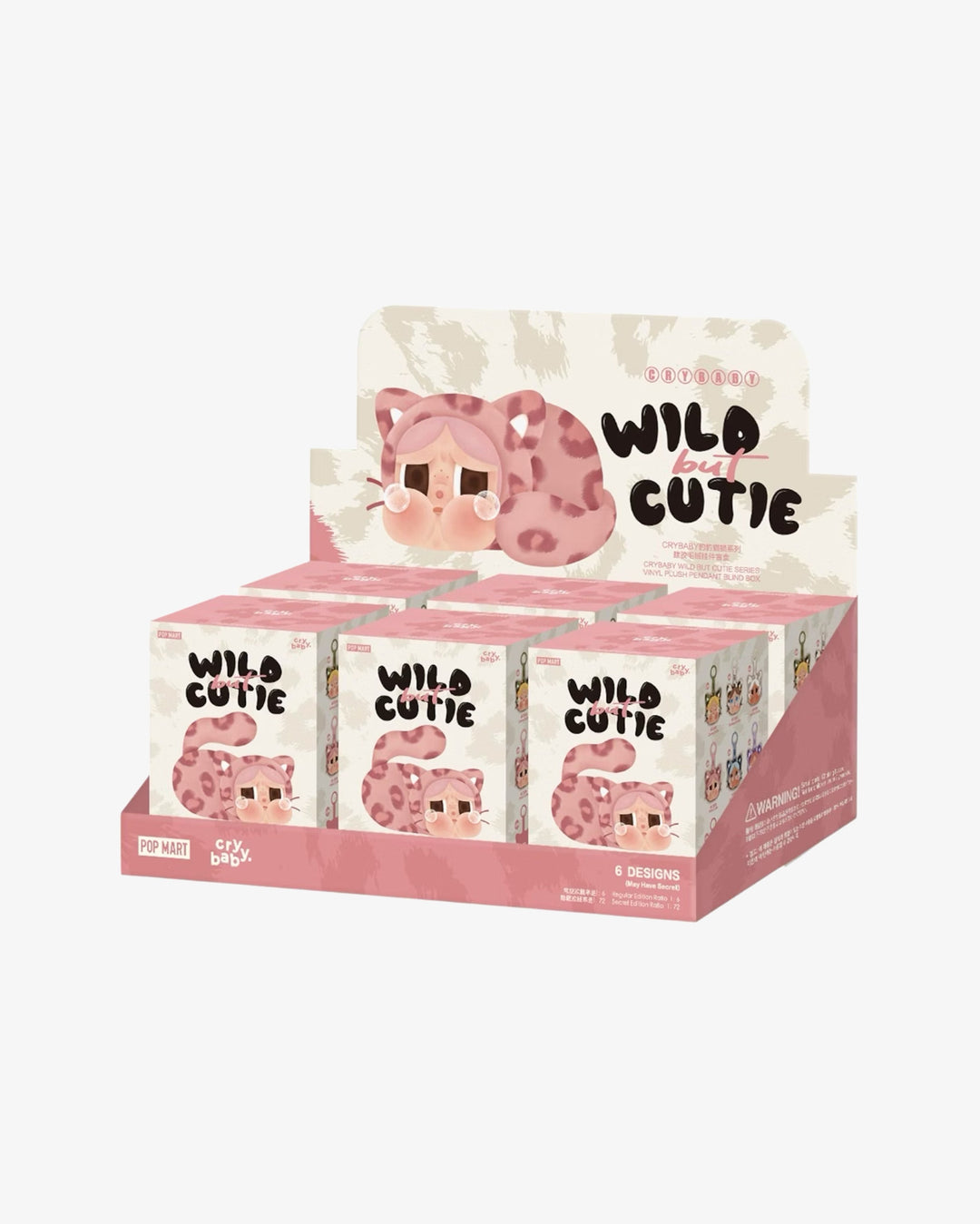 Pop Mart CRYBABY Wild but Cutie Series Vinyl Plush Pendant Sealed Case (6 Blind Box) in Melbourne, Australia - Prior