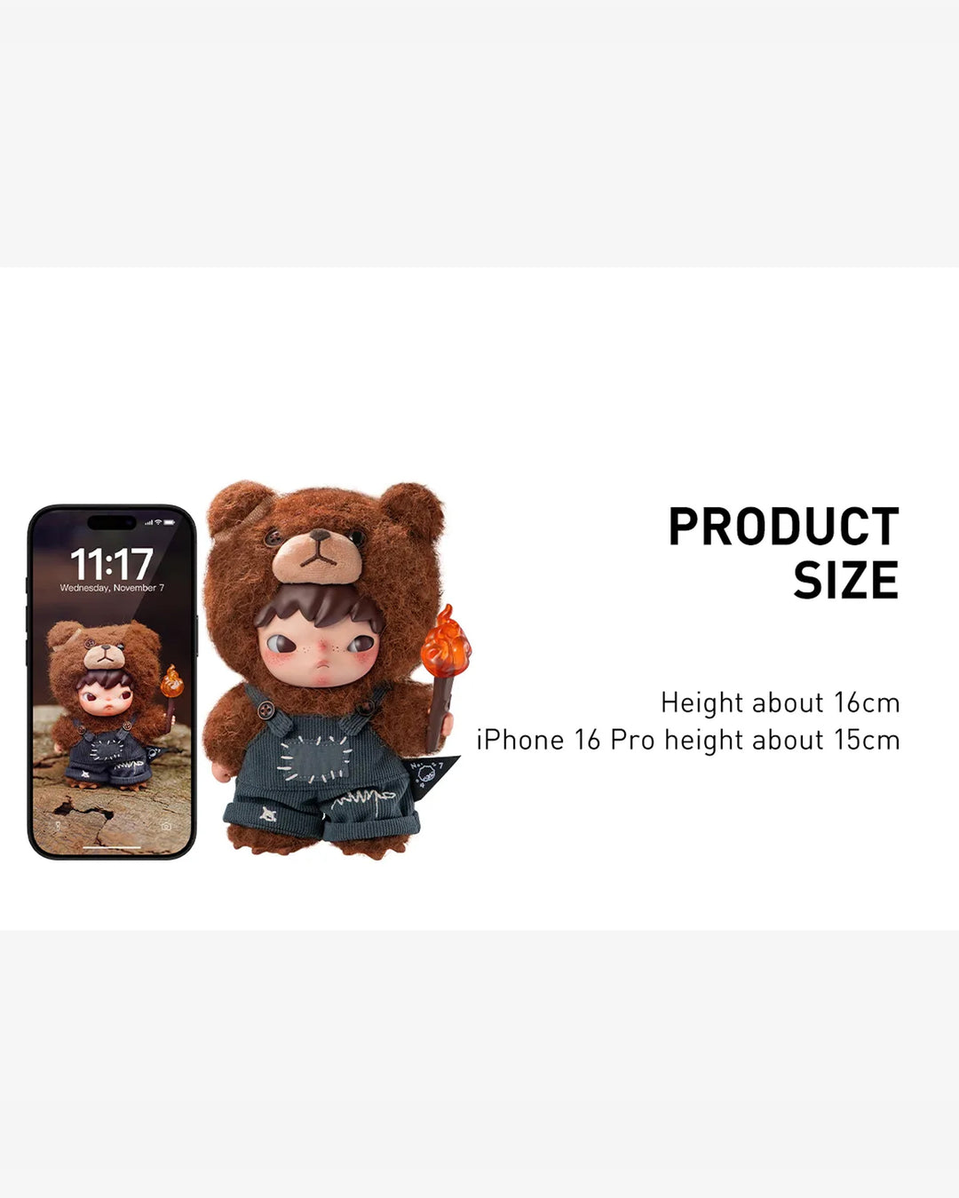 Pop Mart Hirono Living Wild-Fight for Joy Plush Doll in Melbourne, Australia - Prior