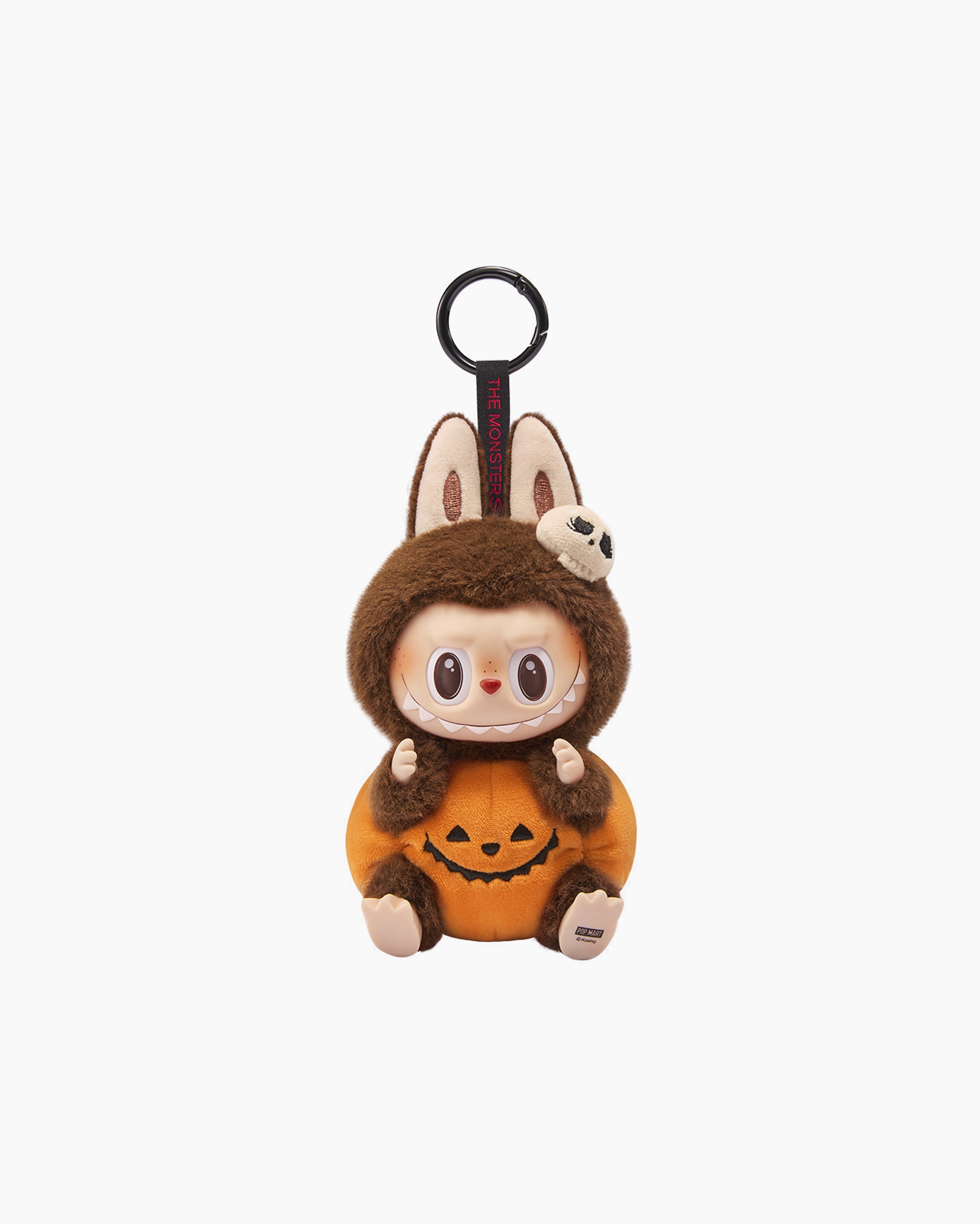 Pop Mart Labubu Happy Halloween Party Series-Sitting Pumpkin Vinyl Plush Pendant in Melbourne, Australia - Prior