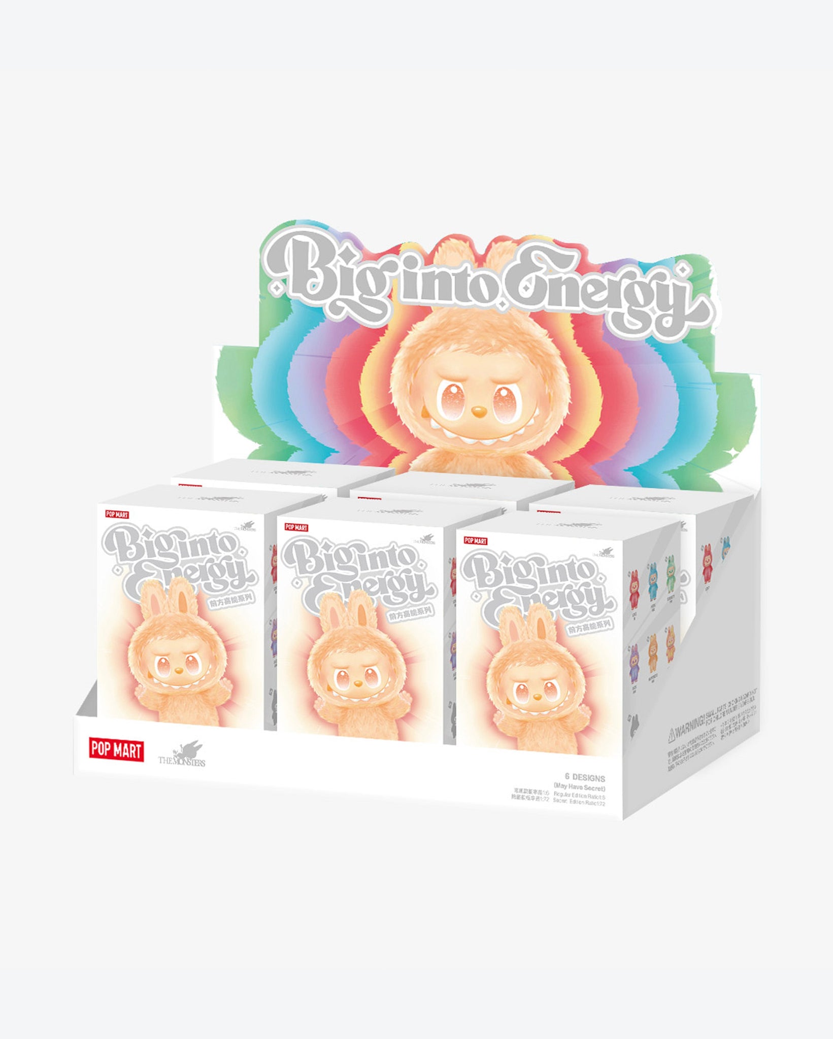 (Pre-order) Pop Mart Labubu The Monsters Big into Energy Series Vinyl Plush Pendant Sealed Case (6 Blind Box) in Melbourne, Australia - Prior