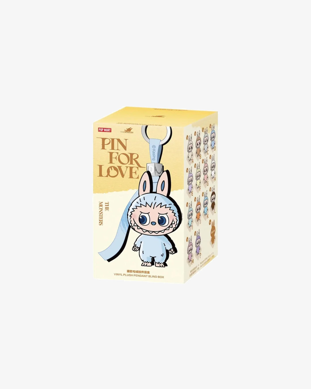 Pop Mart Labubu The Monsters Pin for Love Series Vinyl Plush Pendant (A-M) Single Blind Box in Melbourne, Australia - Prior
