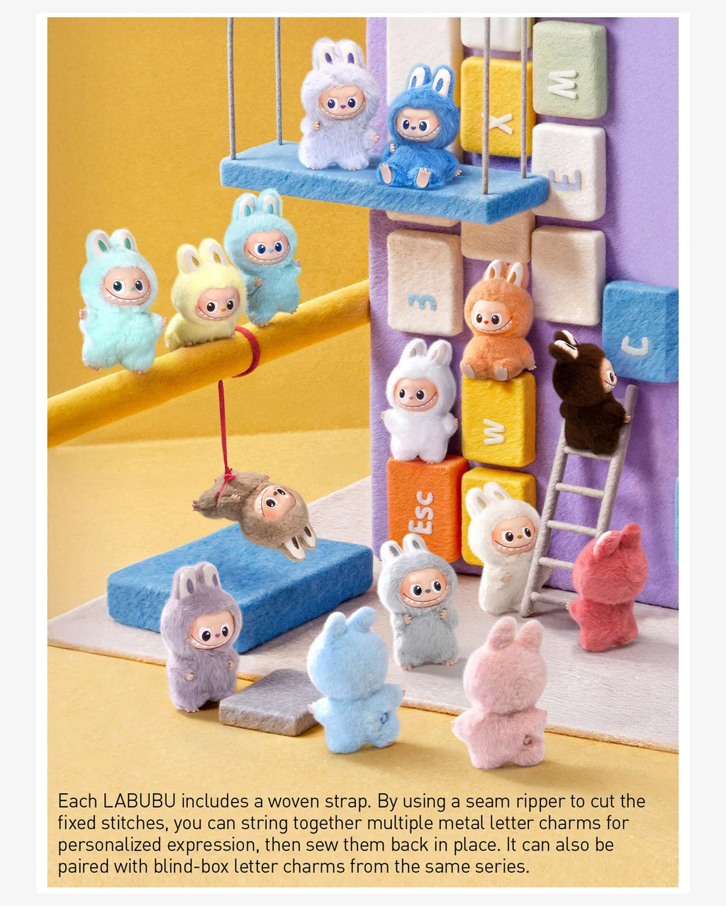 Pop Mart Labubu The Monsters Pin for Love Series Vinyl Plush Pendant (A-M) Single Blind Box in Melbourne, Australia - Prior