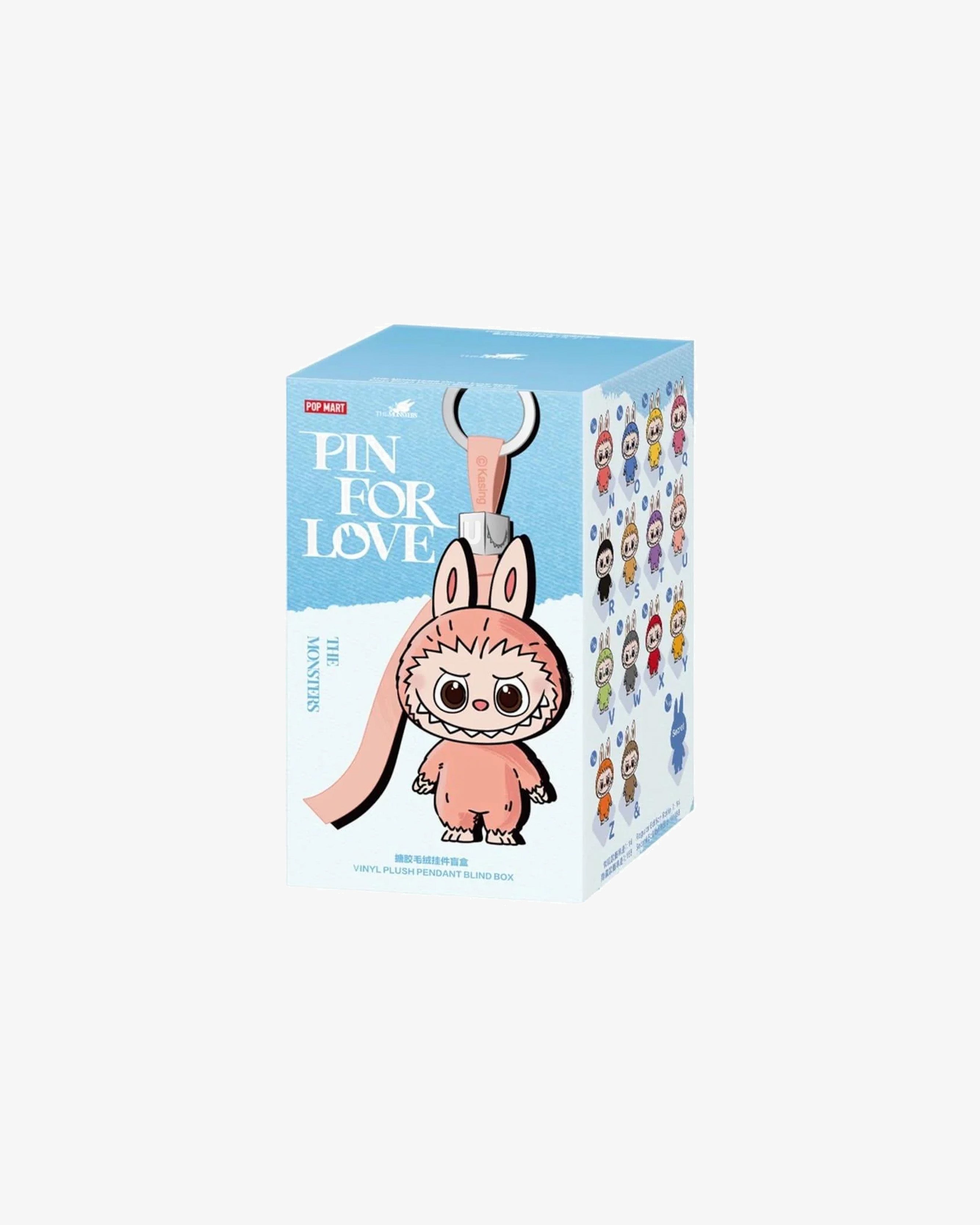 Pop Mart Labubu The Monsters Pin for Love Series Vinyl Plush Pendant (N-Z) Single Blind Box in Melbourne, Australia - Prior
