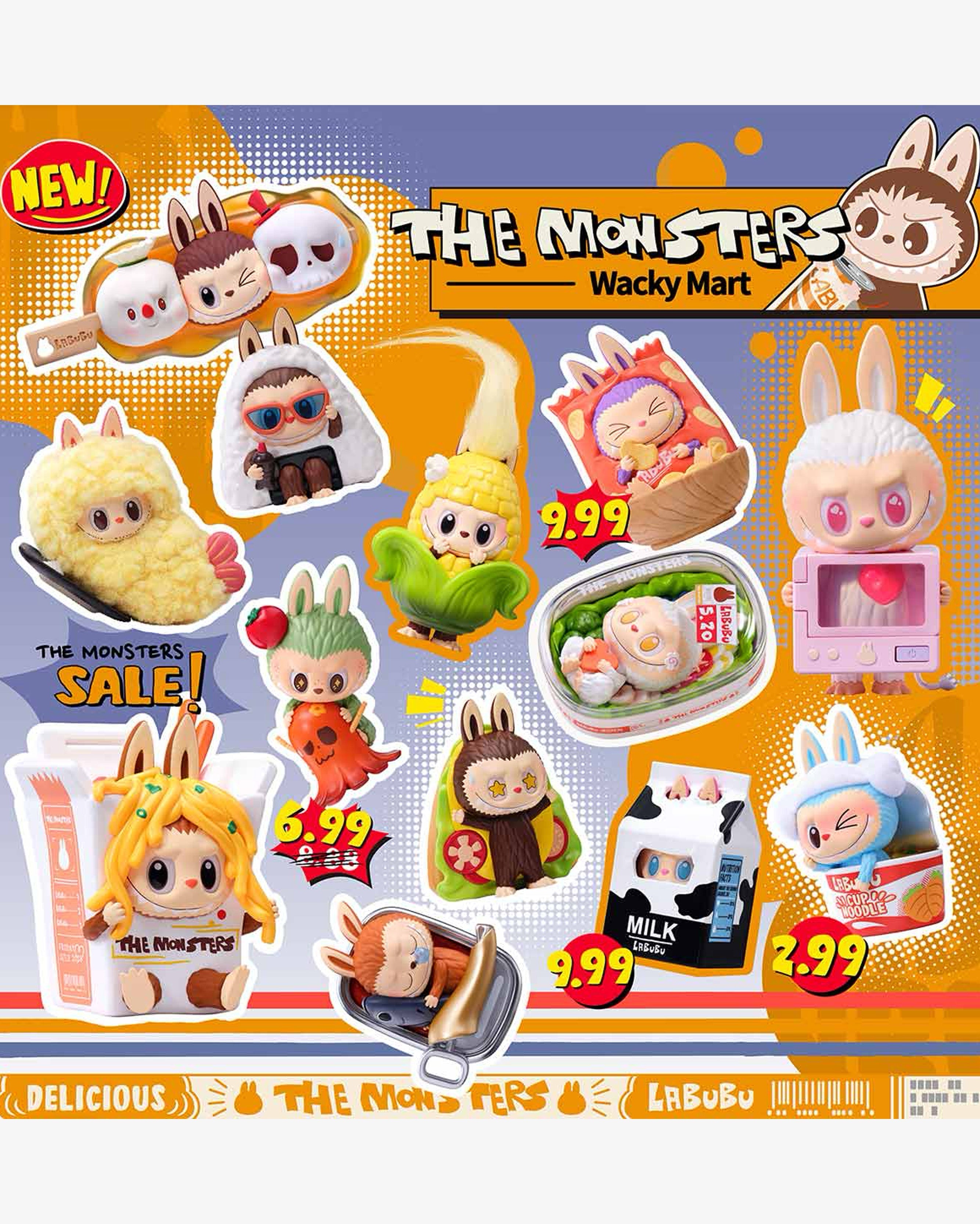 Pop Mart Labubu The Monsters Wacky Mart Series Figure Single Blind Box in Melbourne, Australia - Prior