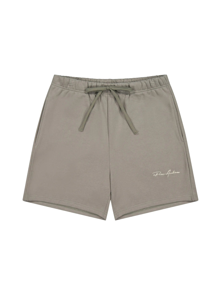 Prior Embroidery Logo Fitted Sweatshorts Cinder in Auckland, New Zealand - Shop name