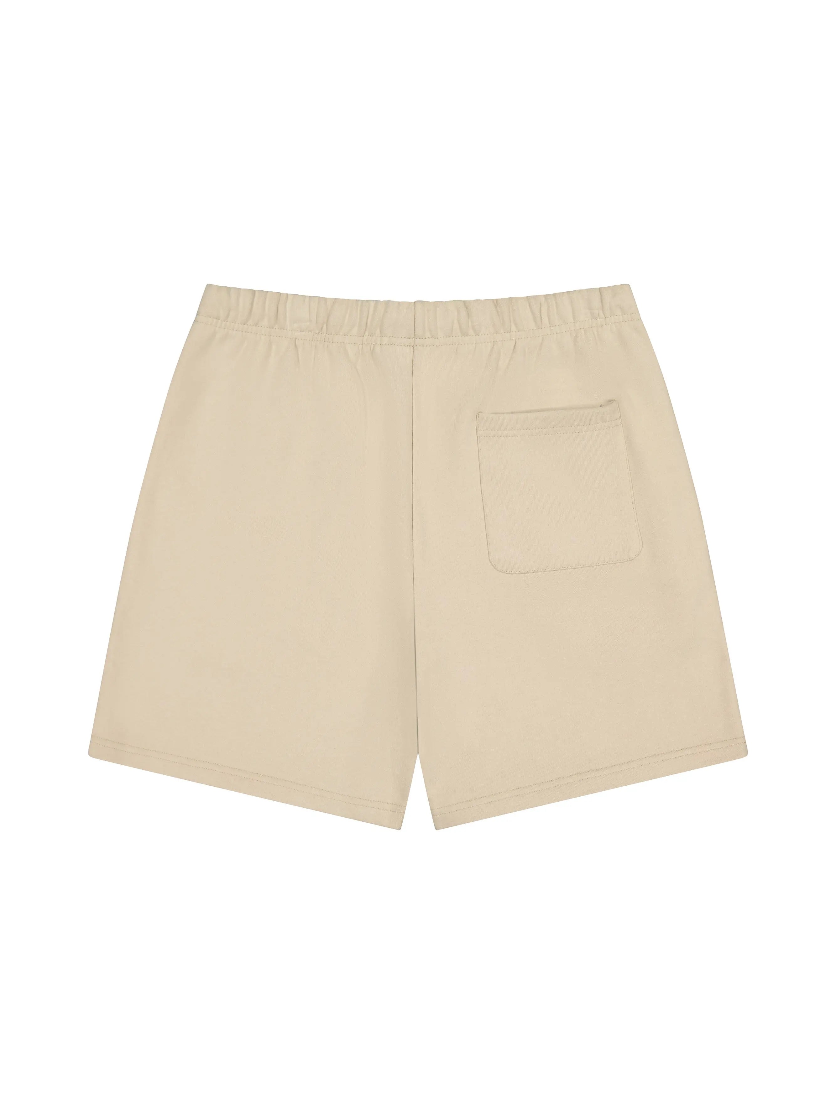 Prior Embroidery Logo Fitted Sweatshorts Sesame in Melbourne, Australia - Prior