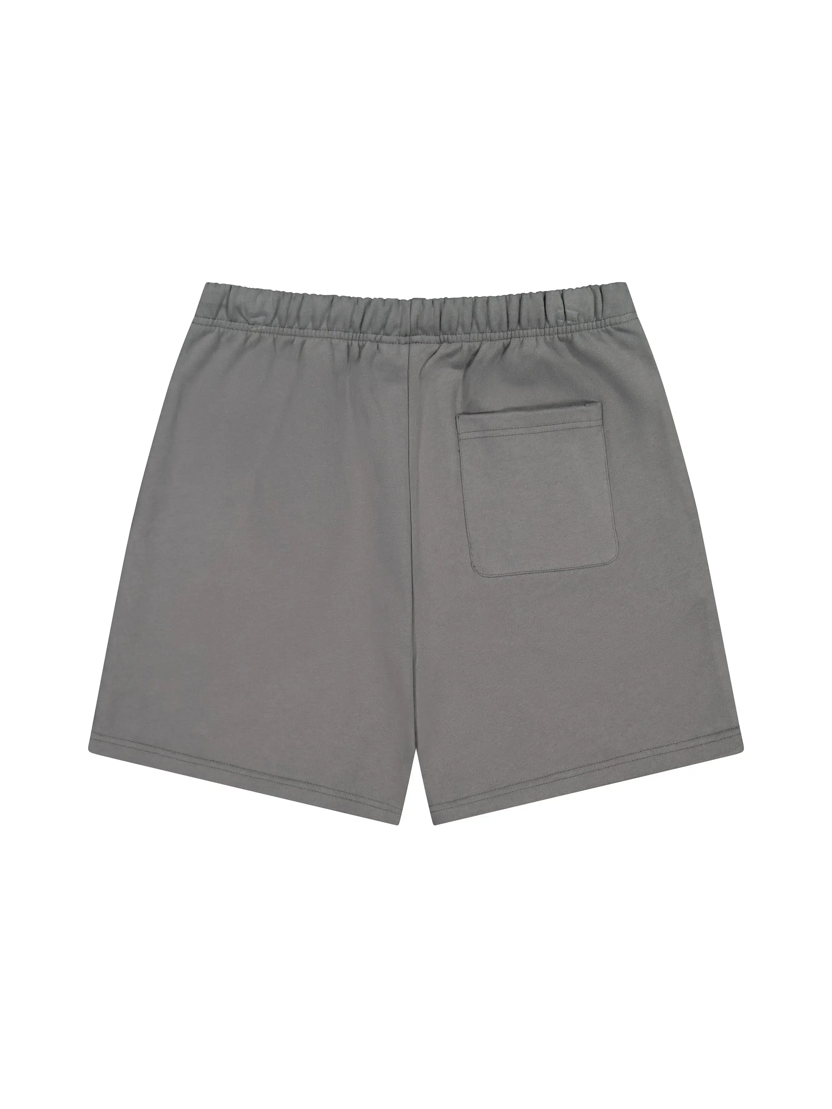 Prior Embroidery Logo Fitted Sweatshorts Slate - Prior