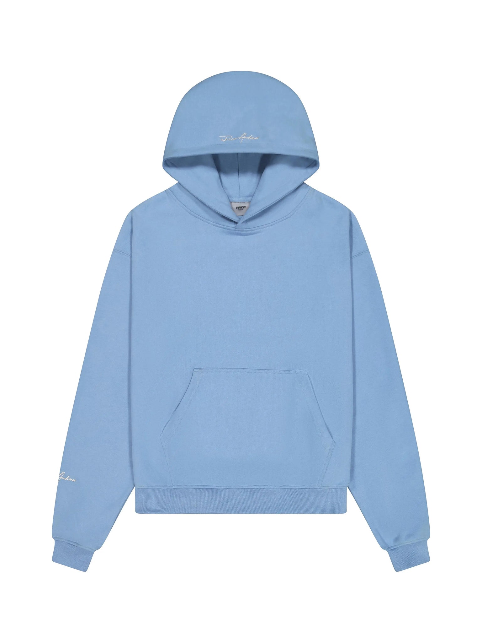 Prior Embroidery Logo Oversized Cropped Hoodie Coast in Melbourne, Australia - Prior