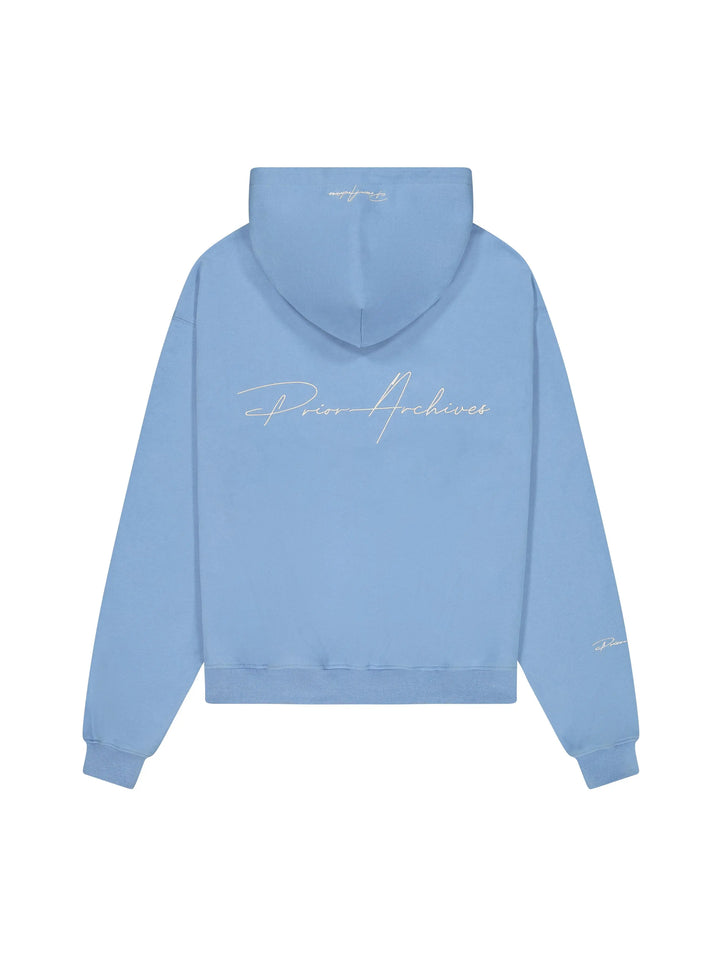 Prior Embroidery Logo Oversized Cropped Hoodie Coast in Melbourne, Australia - Prior