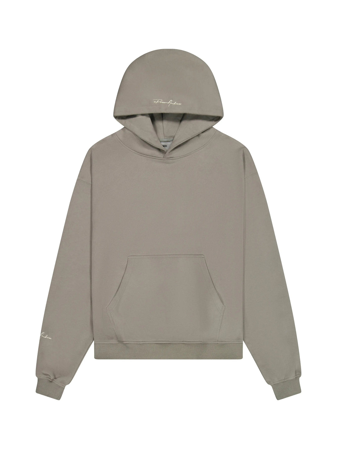 Prior Embroidery Logo Oversized Hoodie Cinder in Auckland, New Zealand - Shop name