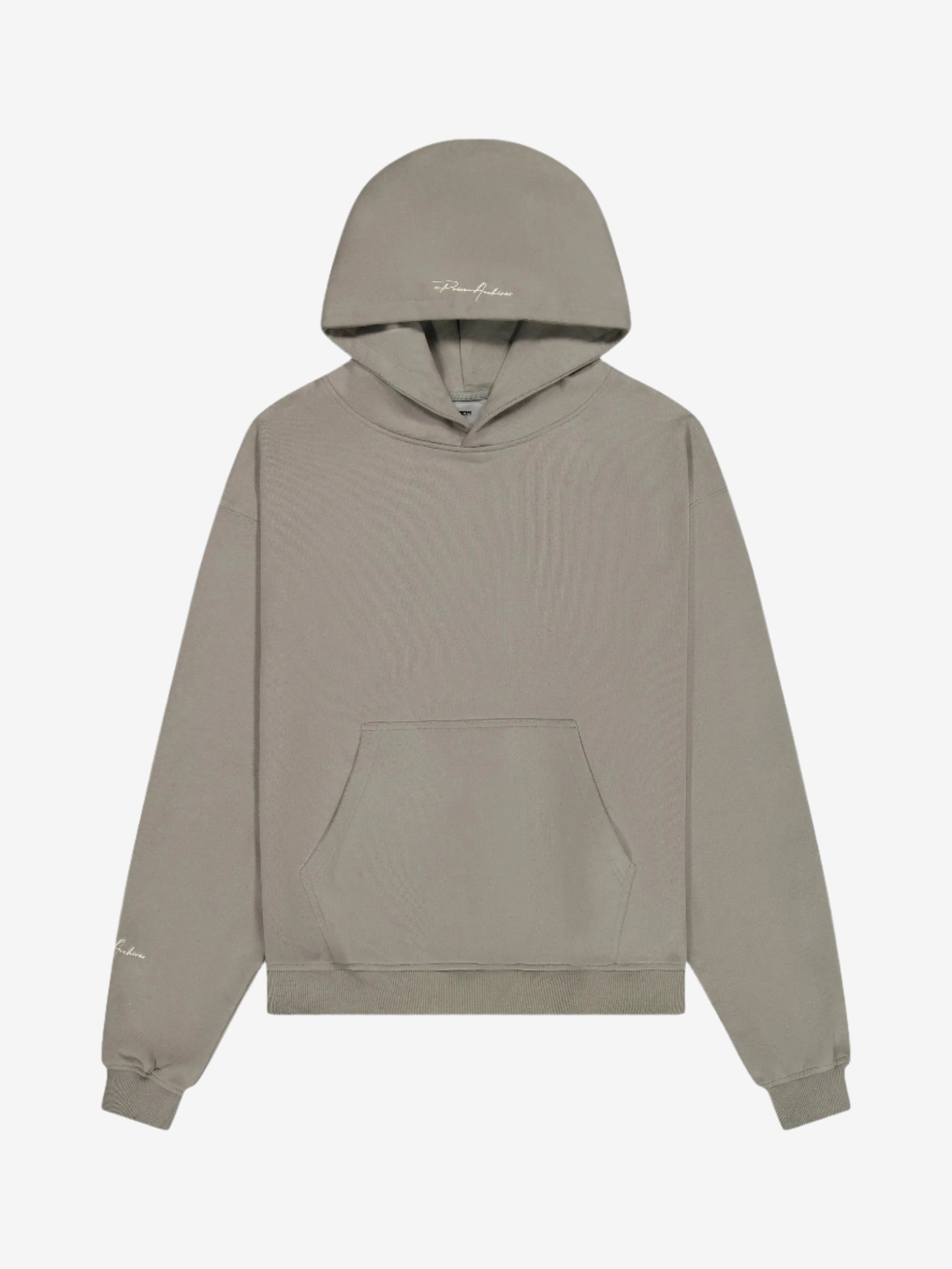 Prior Embroidery Logo Oversized Hoodie Cinder in Auckland, New Zealand - Shop name