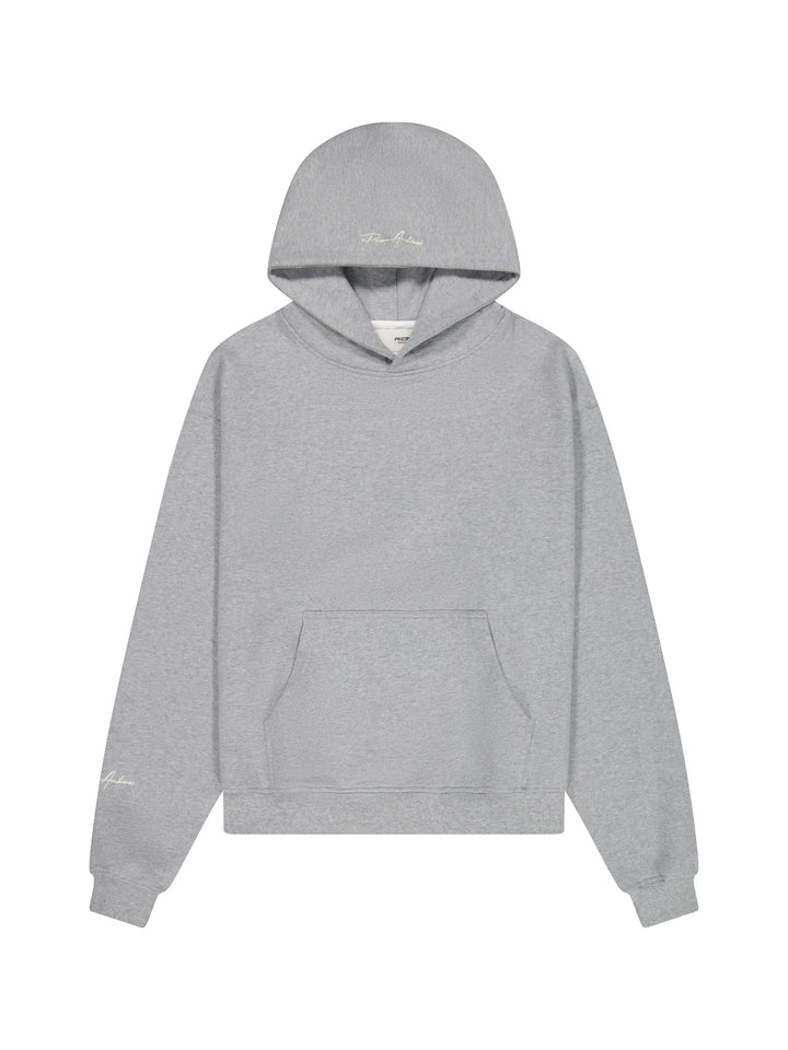 Prior Embroidery Logo Oversized Hoodie Heather Grey in Melbourne, Australia - Prior