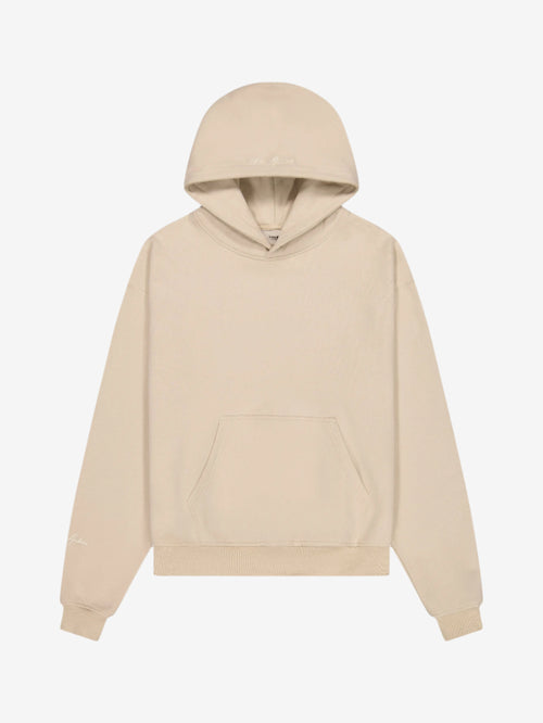Prior Embroidery Logo Oversized Hoodie Sesame in Melbourne, Australia - Prior