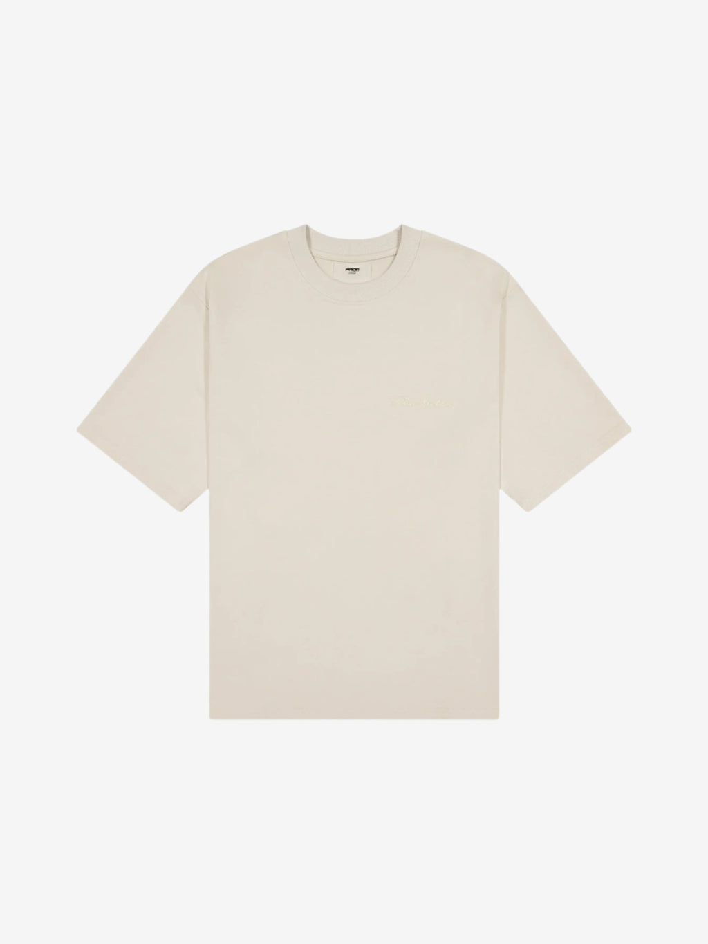 Prior Embroidery Logo Oversized T-shirt Bone in Melbourne, Australia - Prior