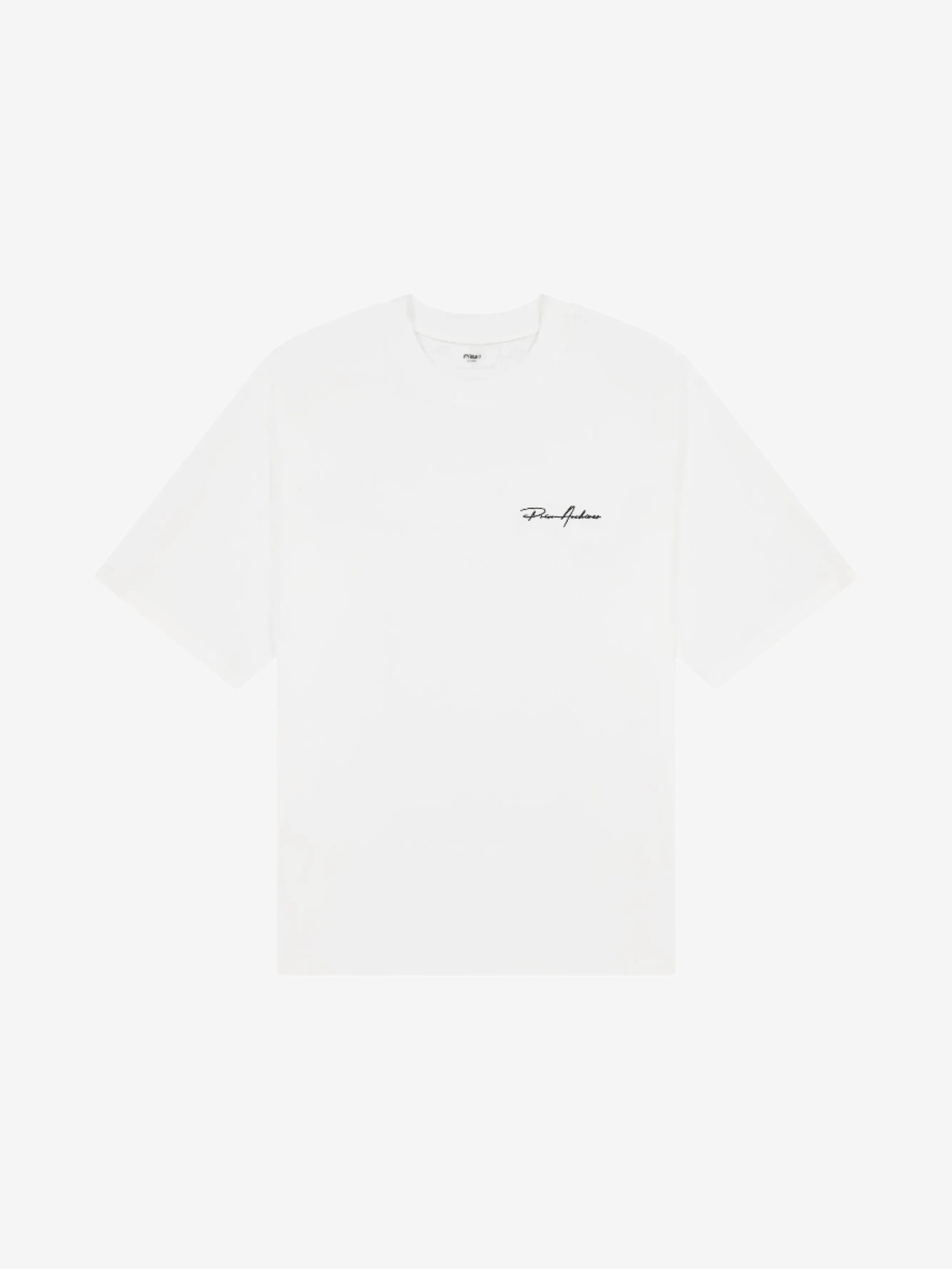 Prior Embroidery Logo Oversized T-shirt Fog 2.0 (New Sizing) - Prior