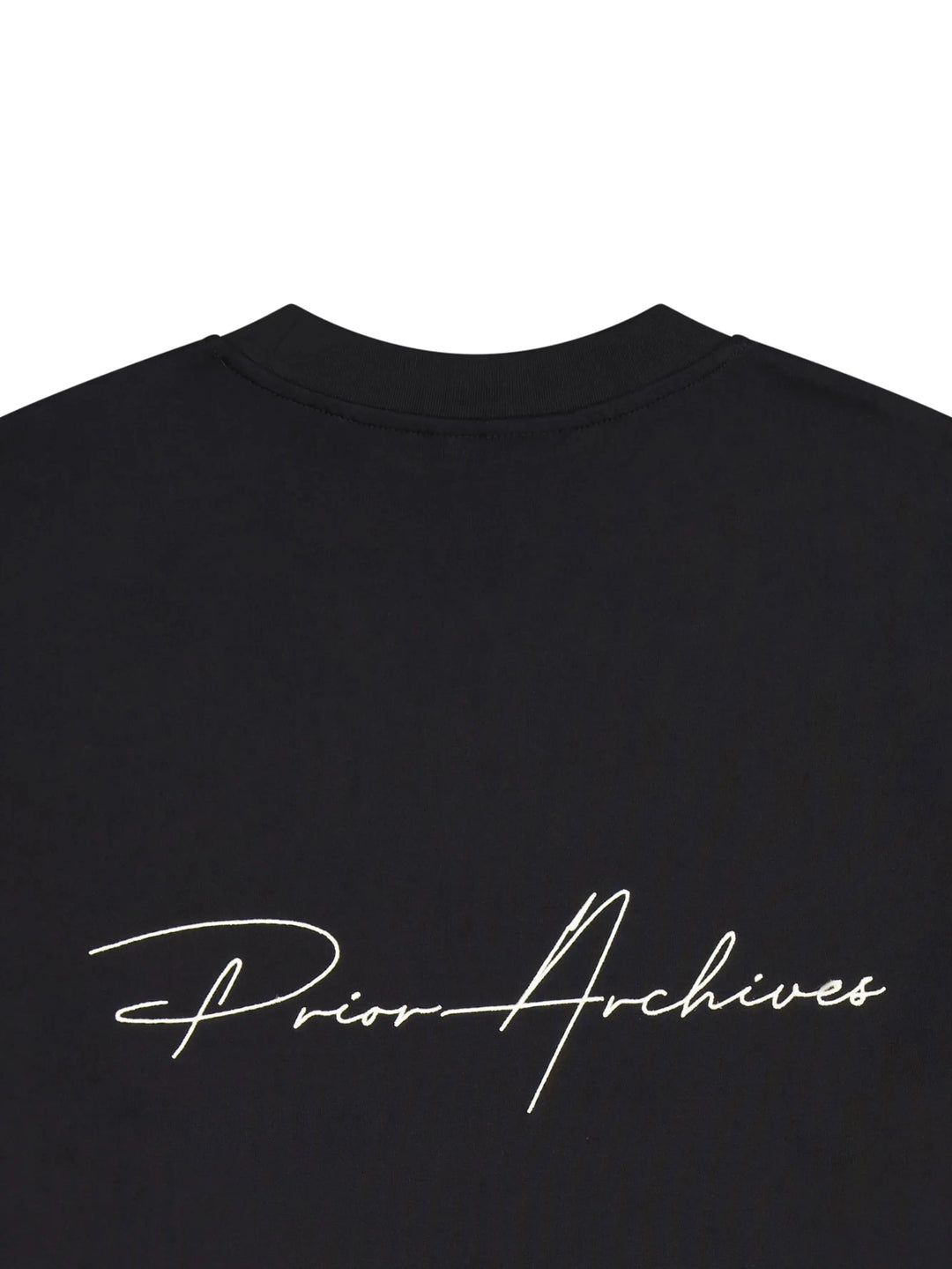 Prior Embroidery Logo Oversized T-shirt Onyx 2.0 (New Sizing) - Prior