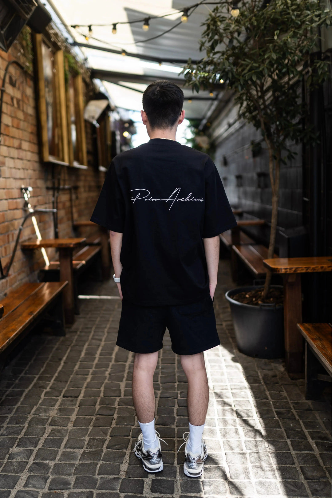 Prior Embroidery Logo Oversized T-shirt Onyx 2.0 (New Sizing) - Prior