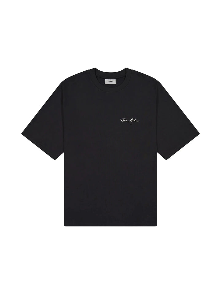 Prior Embroidery Logo Oversized T-shirt Onyx