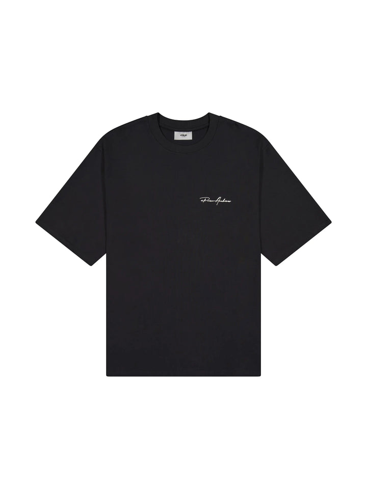 Prior Embroidery Logo Oversized T-shirt Onyx in Auckland, New Zealand - Shop name