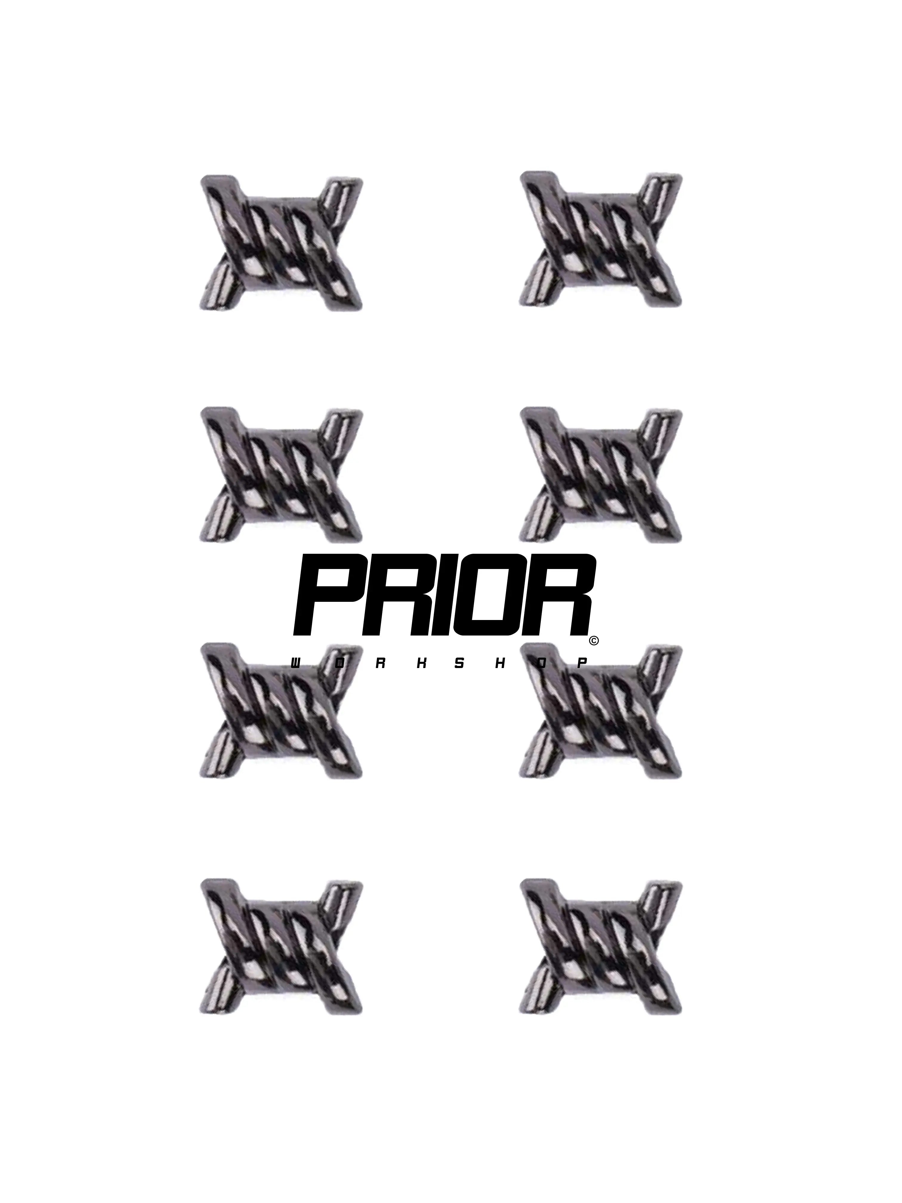 Prior Workshop Barbed Wire Metal Dubraes Gun Metal - Prior