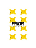 Prior Workshop Barbed Wire Metal Dubraes Union Yellow - Prior