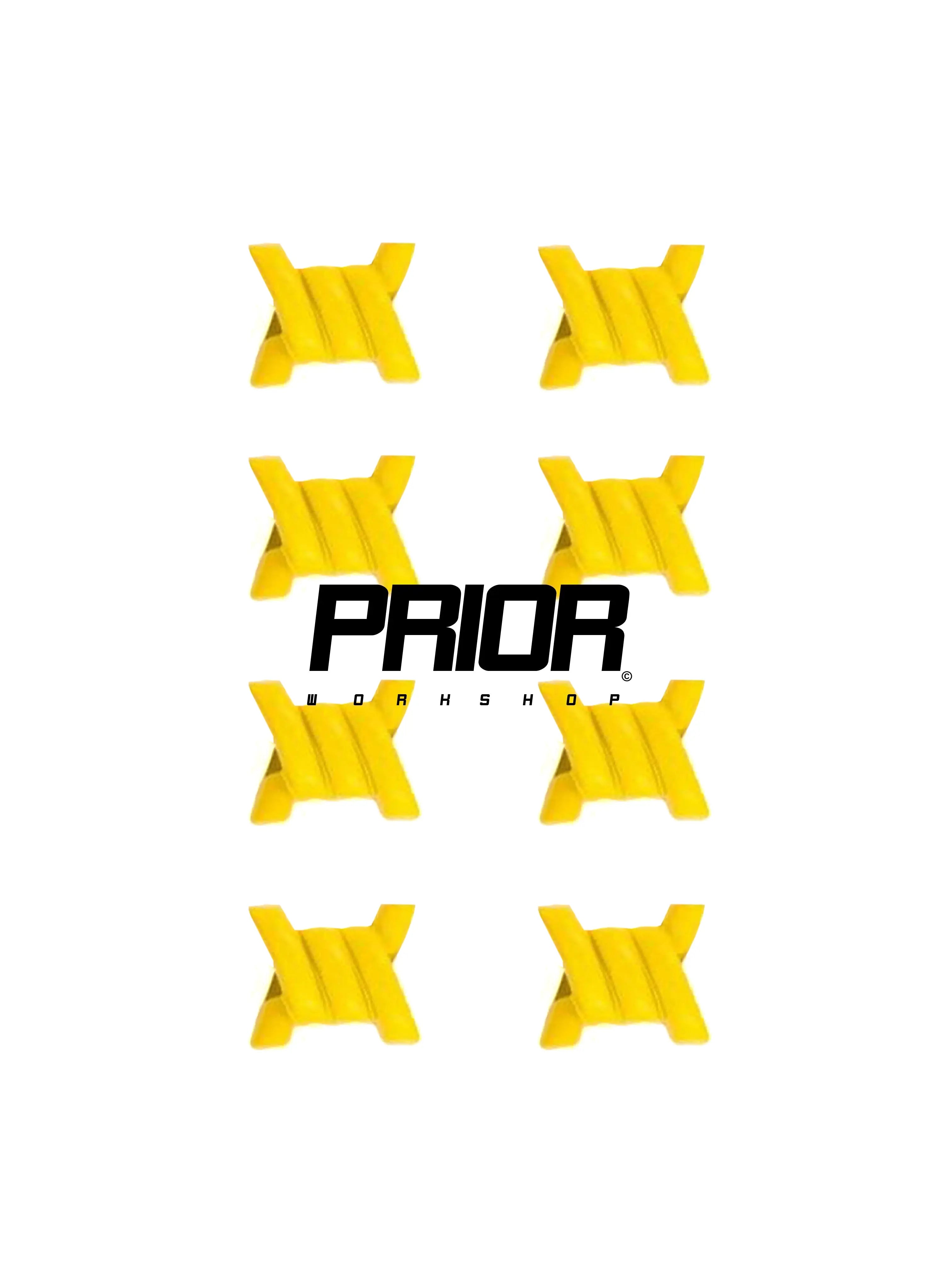 Prior Workshop Barbed Wire Metal Dubraes Union Yellow - Prior