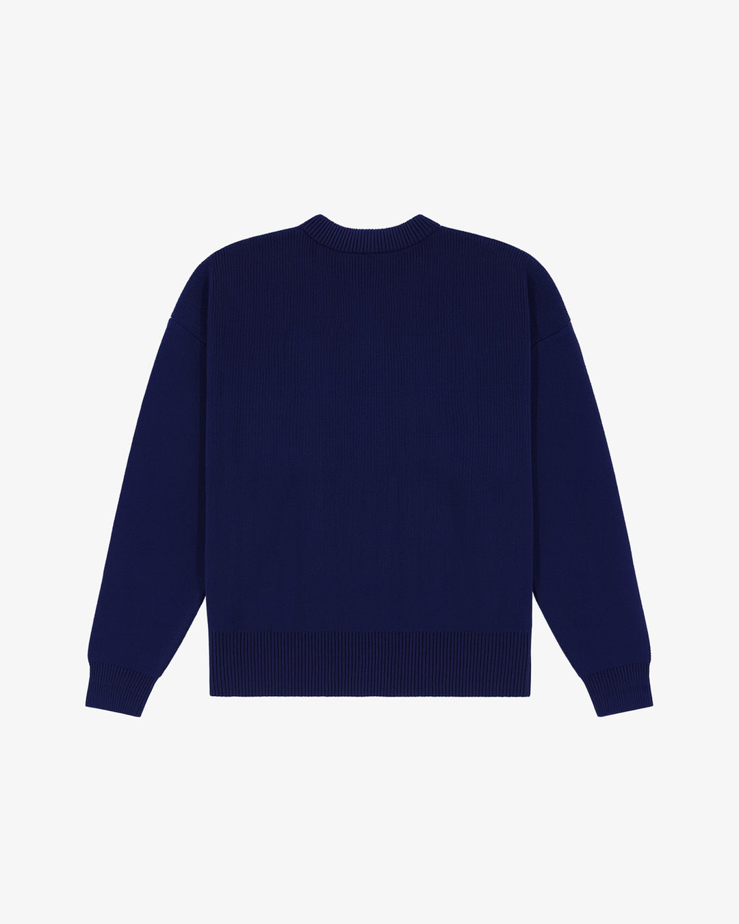 Prior Seoul Collection Organic Knitted Sweater Navy in Melbourne, Australia - Prior