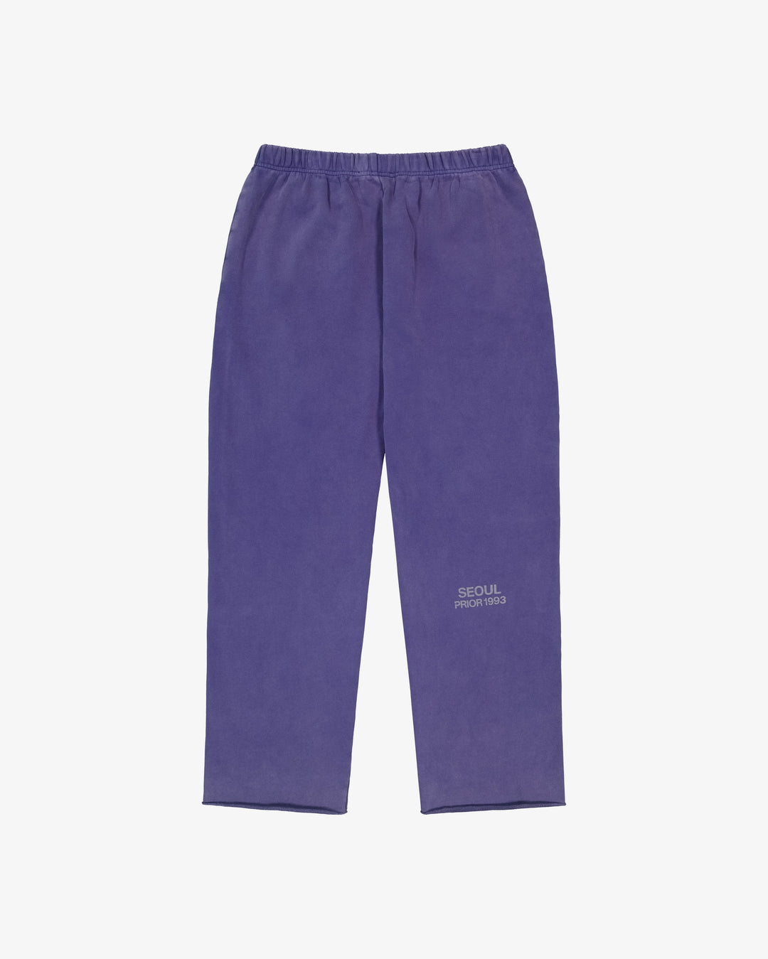 Prior Seoul Collection Raw Hem Relaxed Pants Washed Navy in Melbourne, Australia - Prior