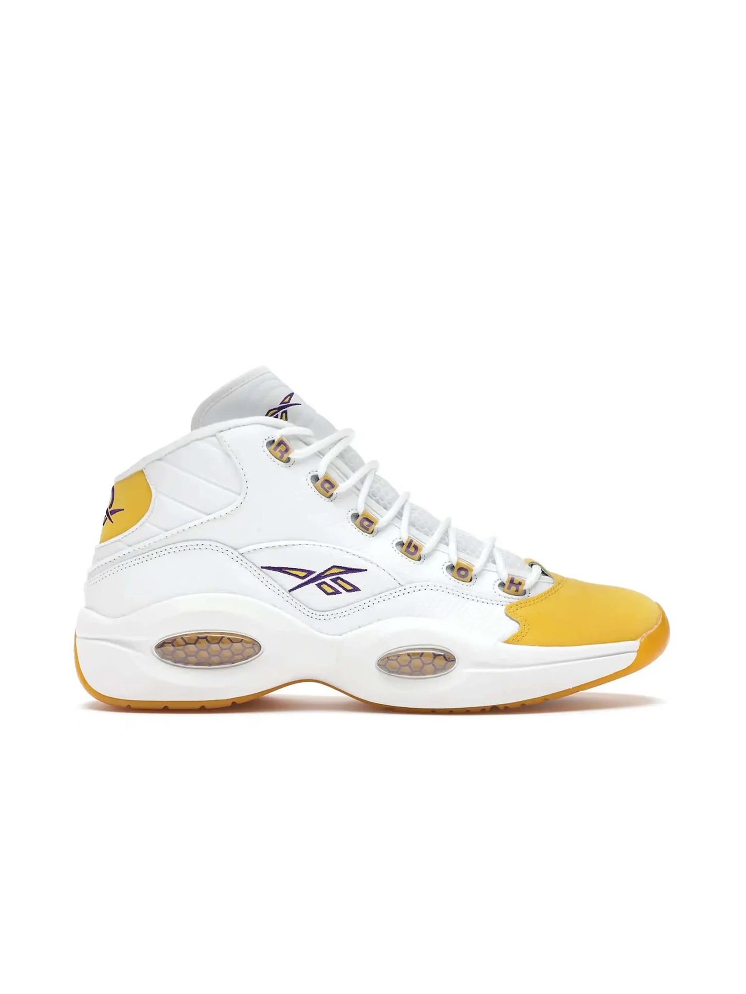 Reebok Question Mid Yellow Toe in Melbourne, Australia - Prior