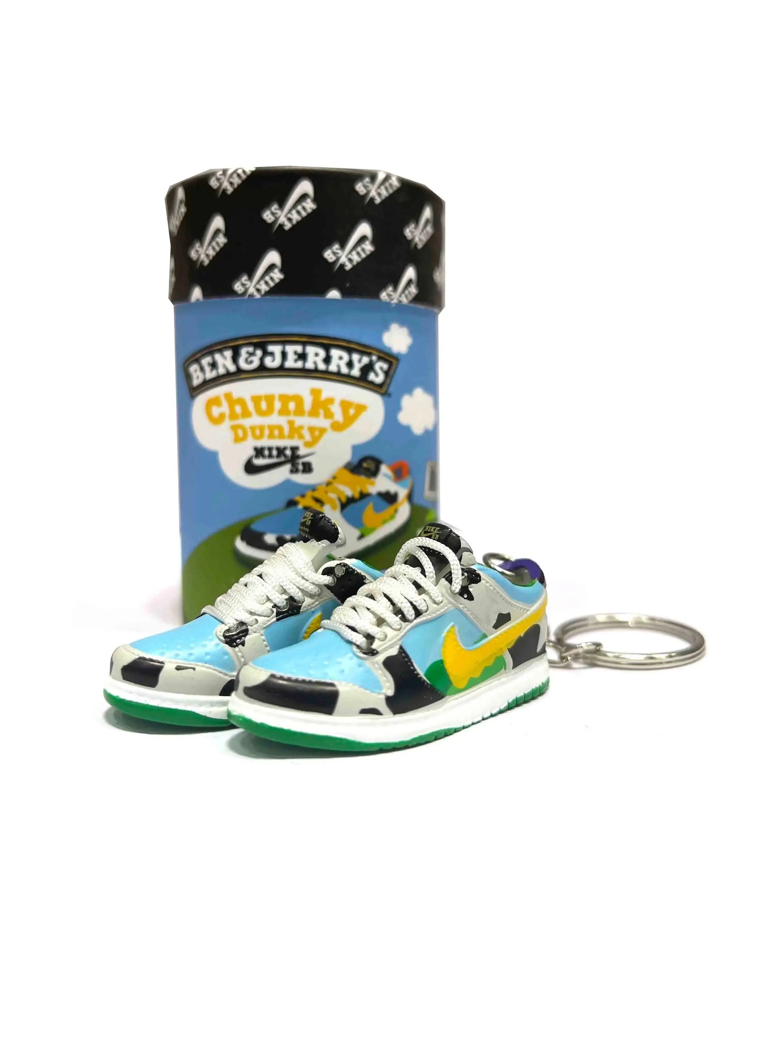 Prior Workshop Sneaker Inspired Keychains Ben And Jerry Dunk Prior