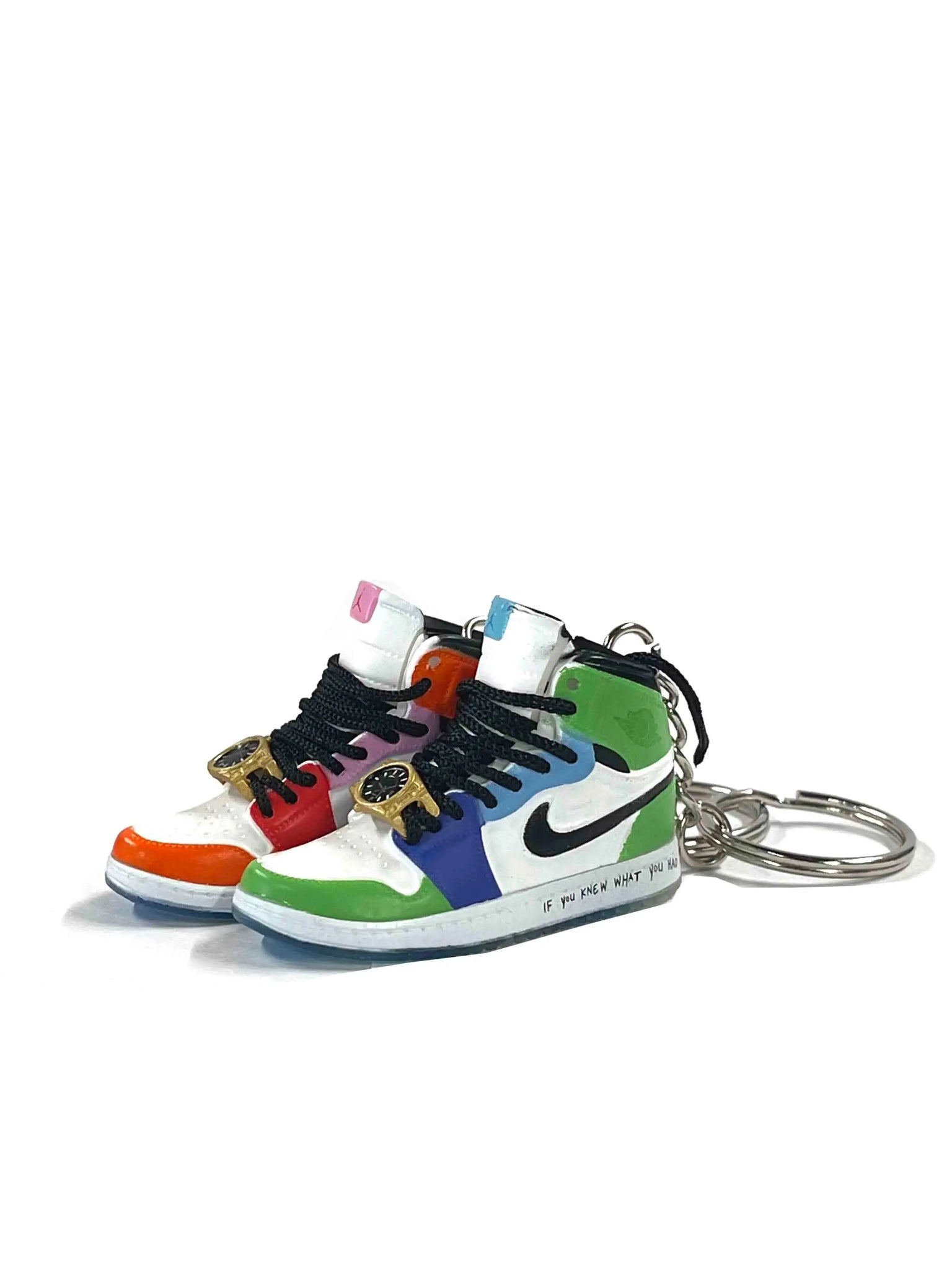 Prior Workshop Sneaker Inspired Keychains Fearless Blue The Great Mid Prior
