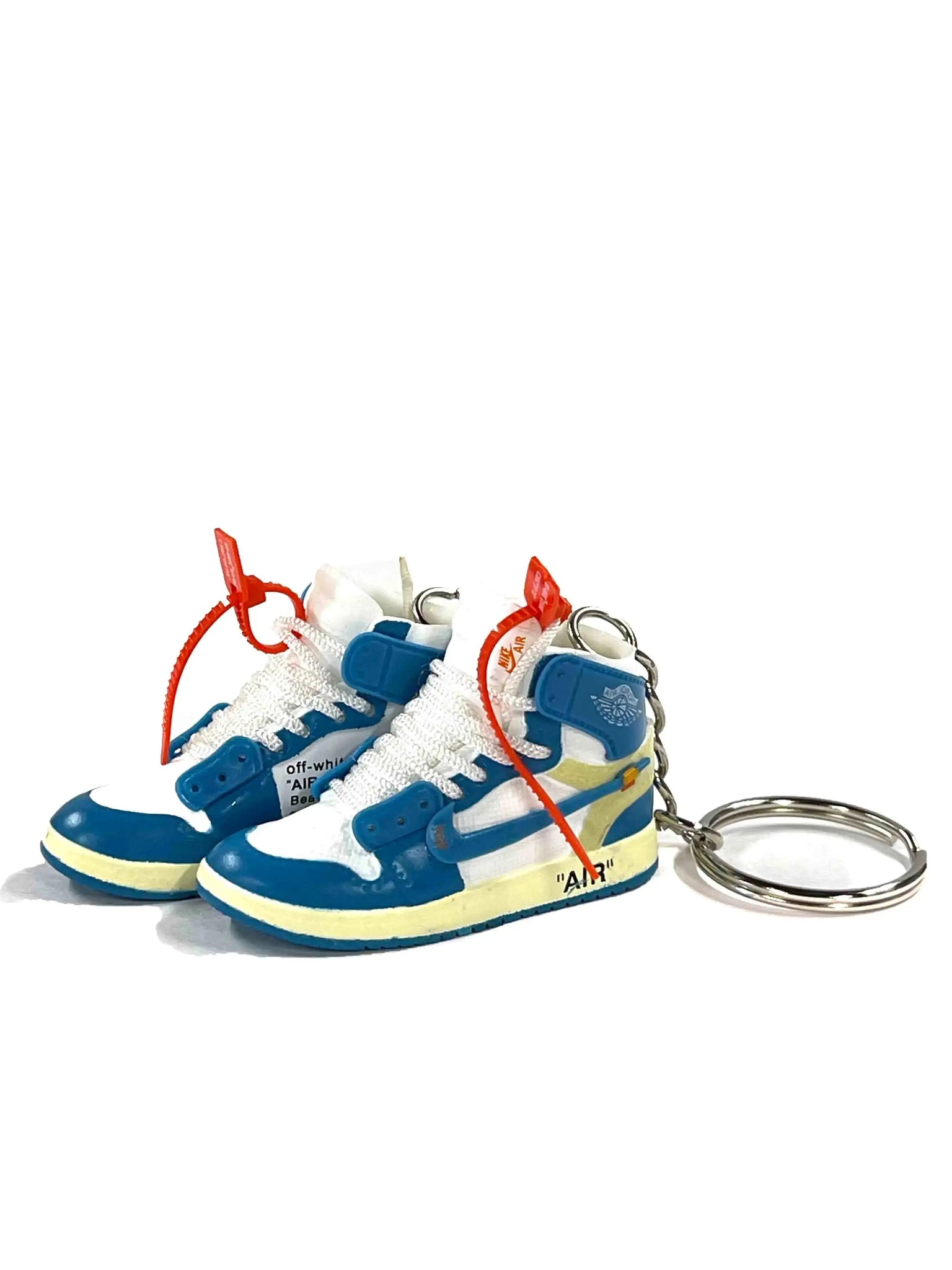 Prior Workshop Sneaker Inspired Keychains OW UNC Prior