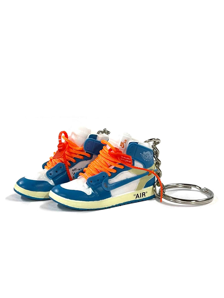 Prior Workshop Sneaker Inspired Keychains OW UNC Prior