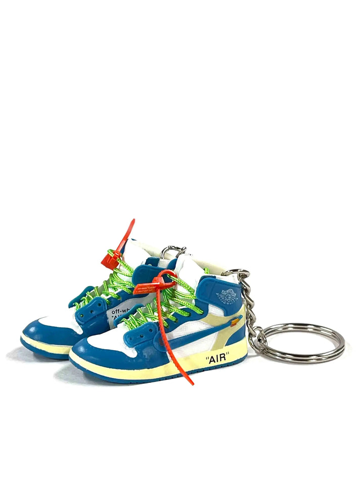 Prior Workshop Sneaker Inspired Keychains OW UNC Prior