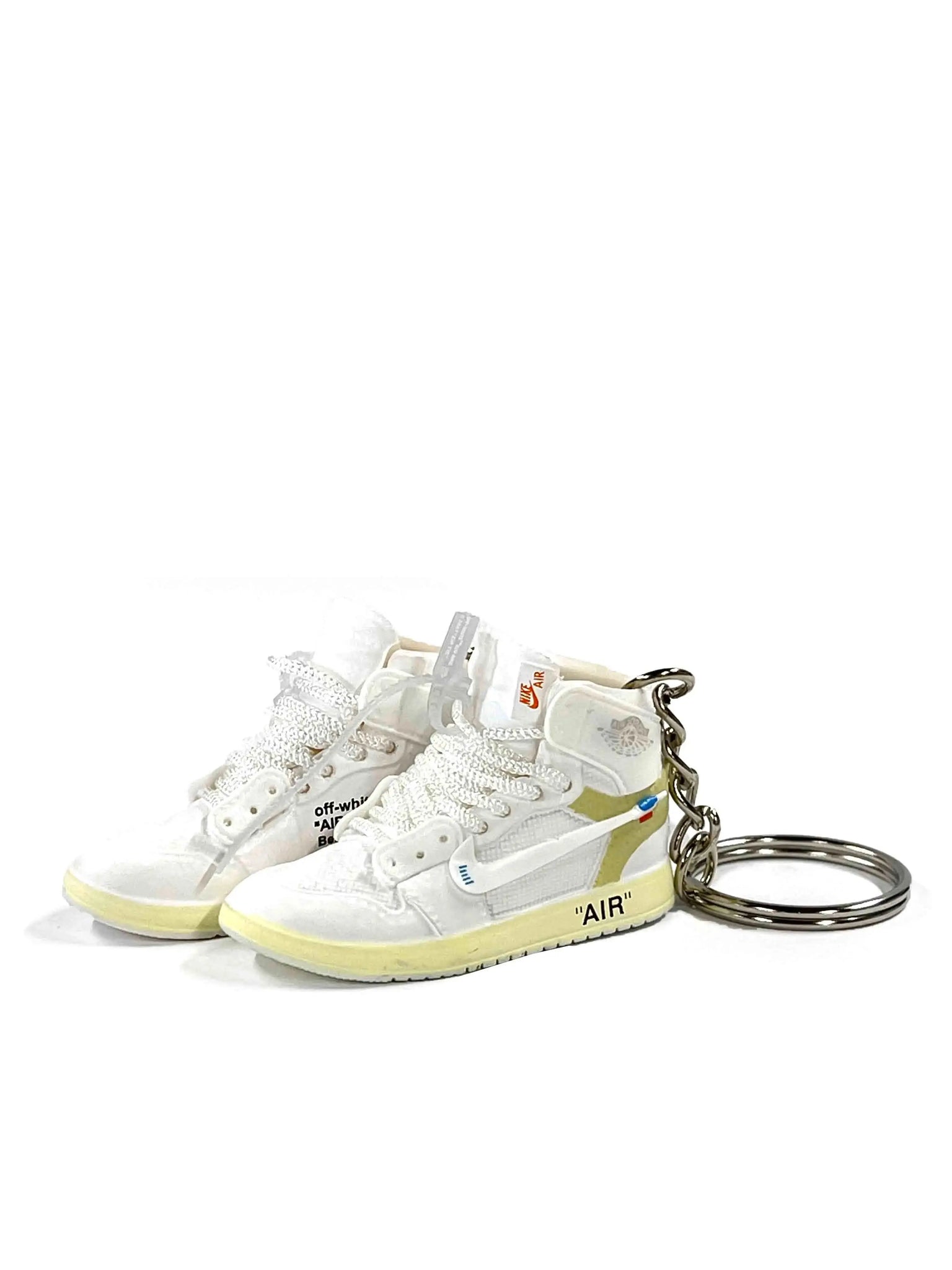 Prior Workshop Sneaker Inspired Keychains OW White Prior