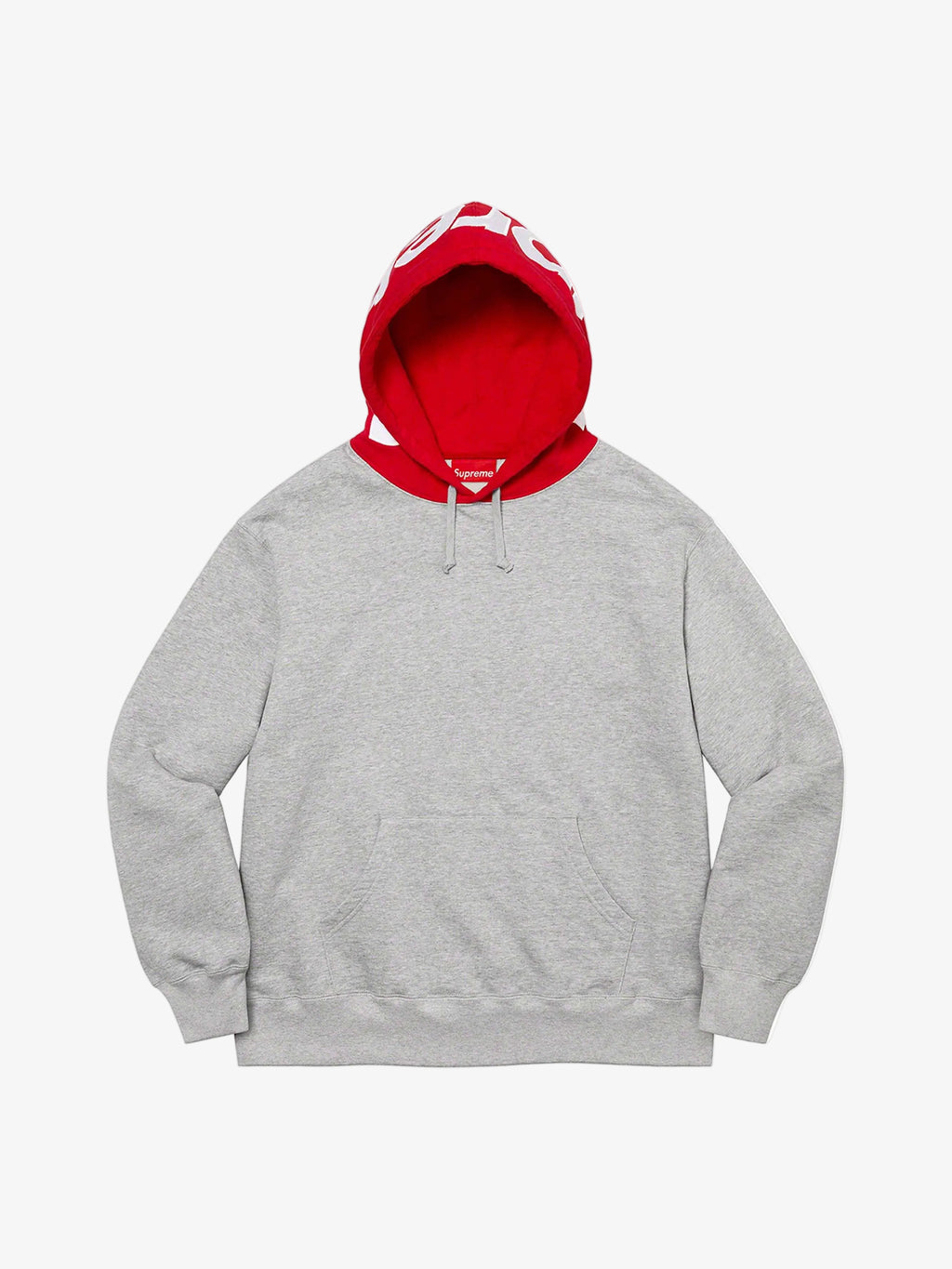 Supreme Contrast Hooded Sweatshirt Heather Grey in Melbourne, Australia - Prior