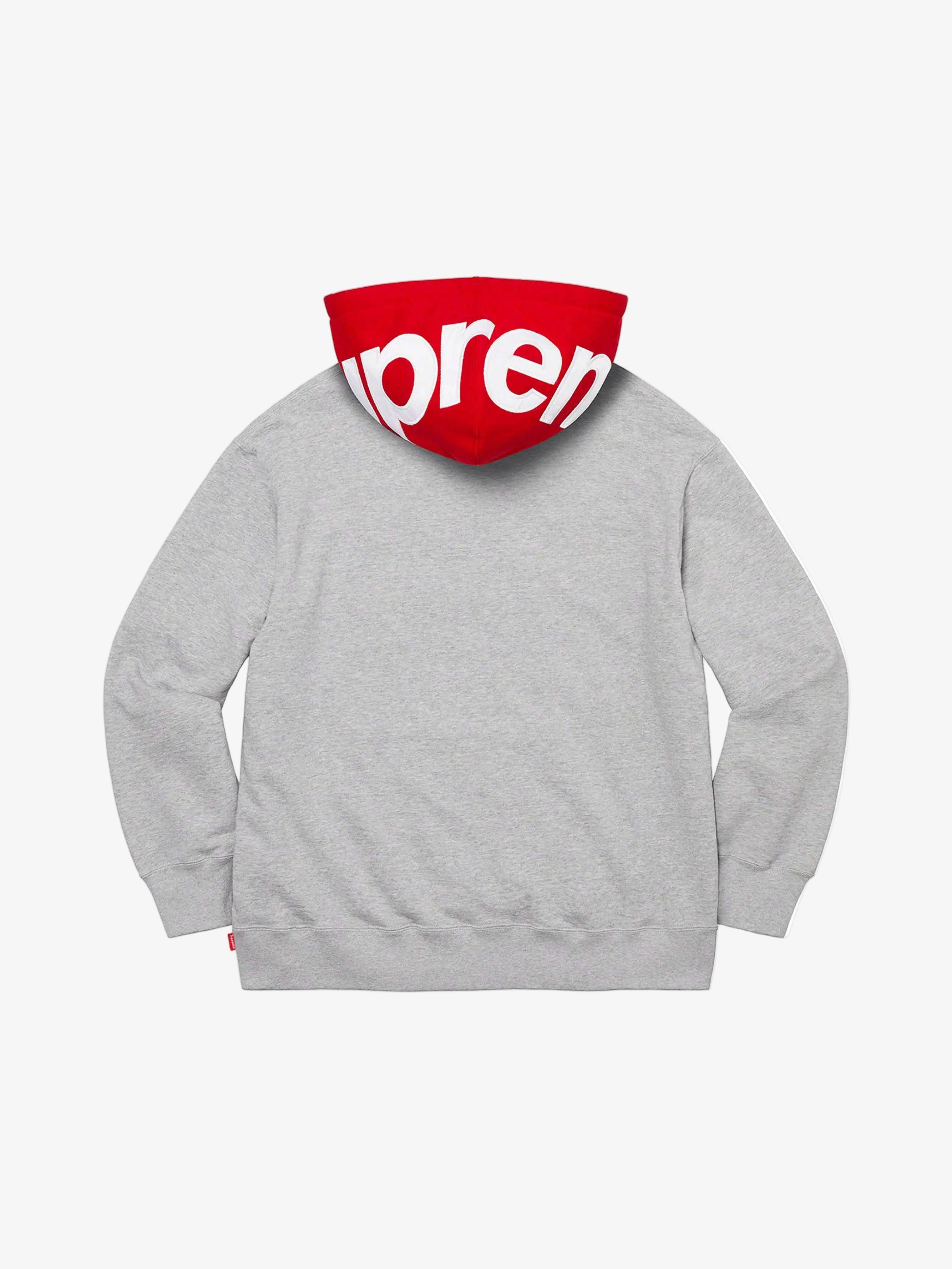 Supreme Contrast Hooded Sweatshirt Heather Grey in Melbourne, Australia - Prior