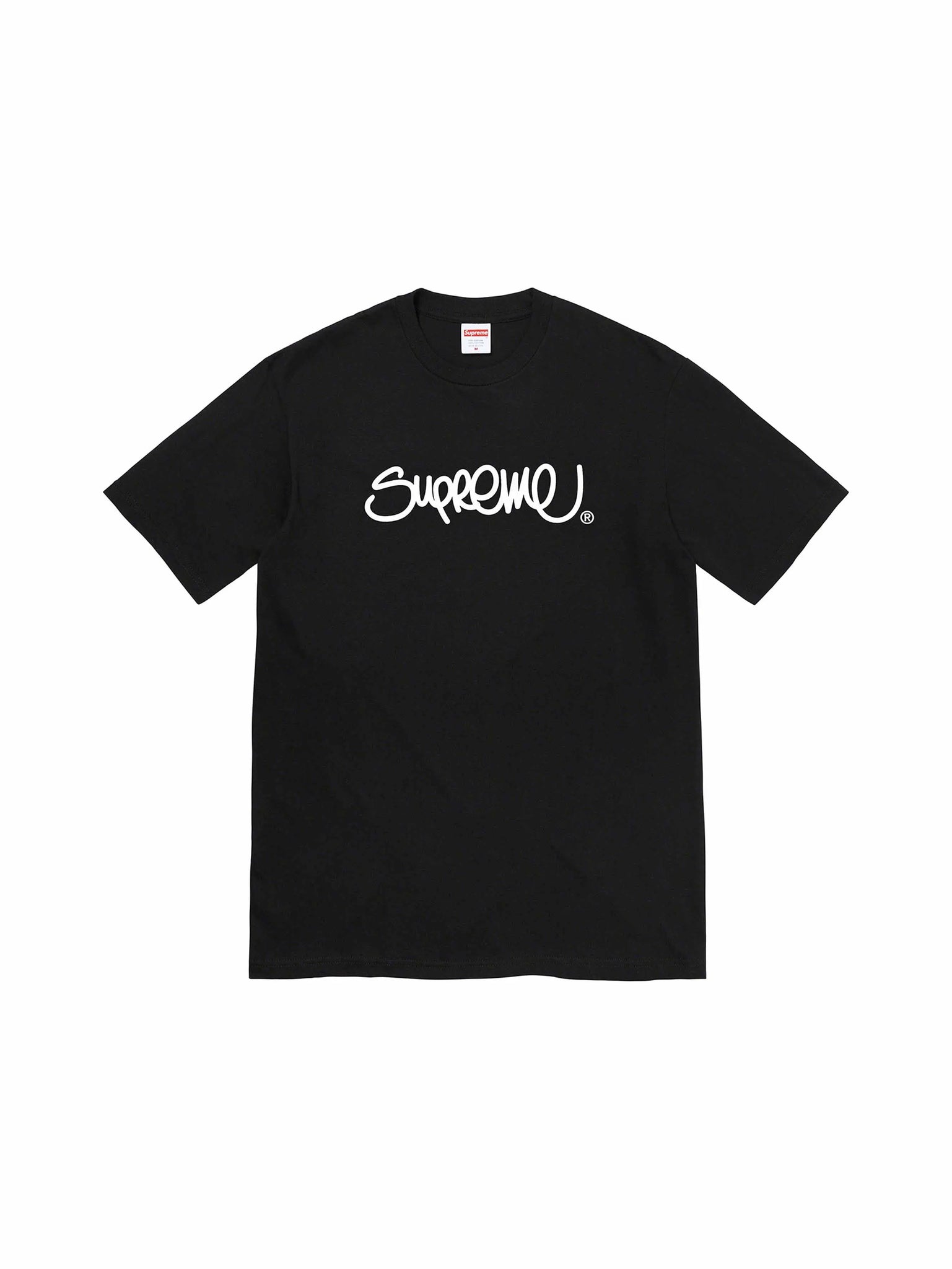 Supreme Handstyle Tee Black in Melbourne, Australia - Prior