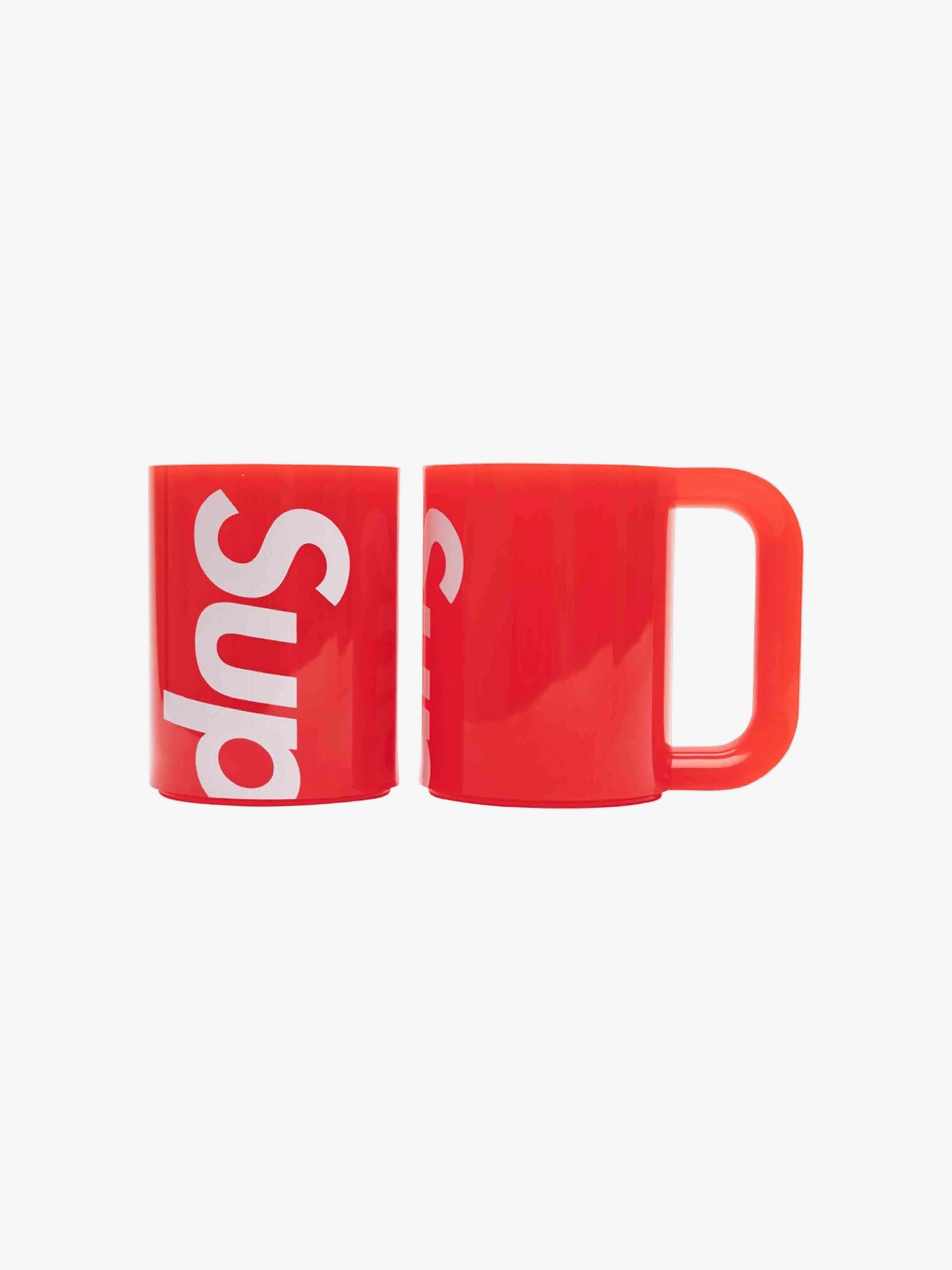 Supreme Heller Mugs (Set of 2) Red Supreme