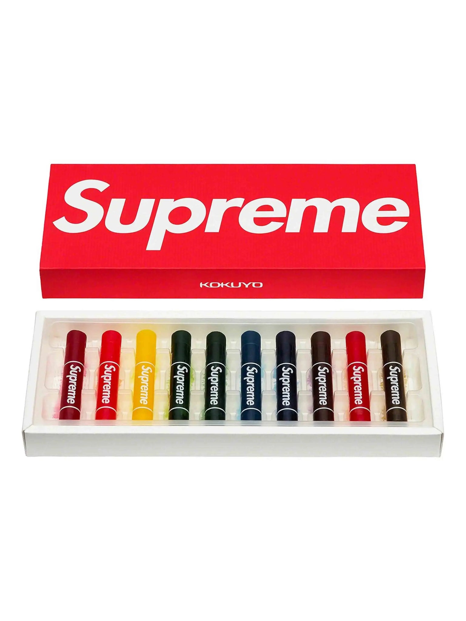 Supreme Kokuyo Translucent Crayons (Pack of 10) Multicolor in Melbourne, Australia - Prior