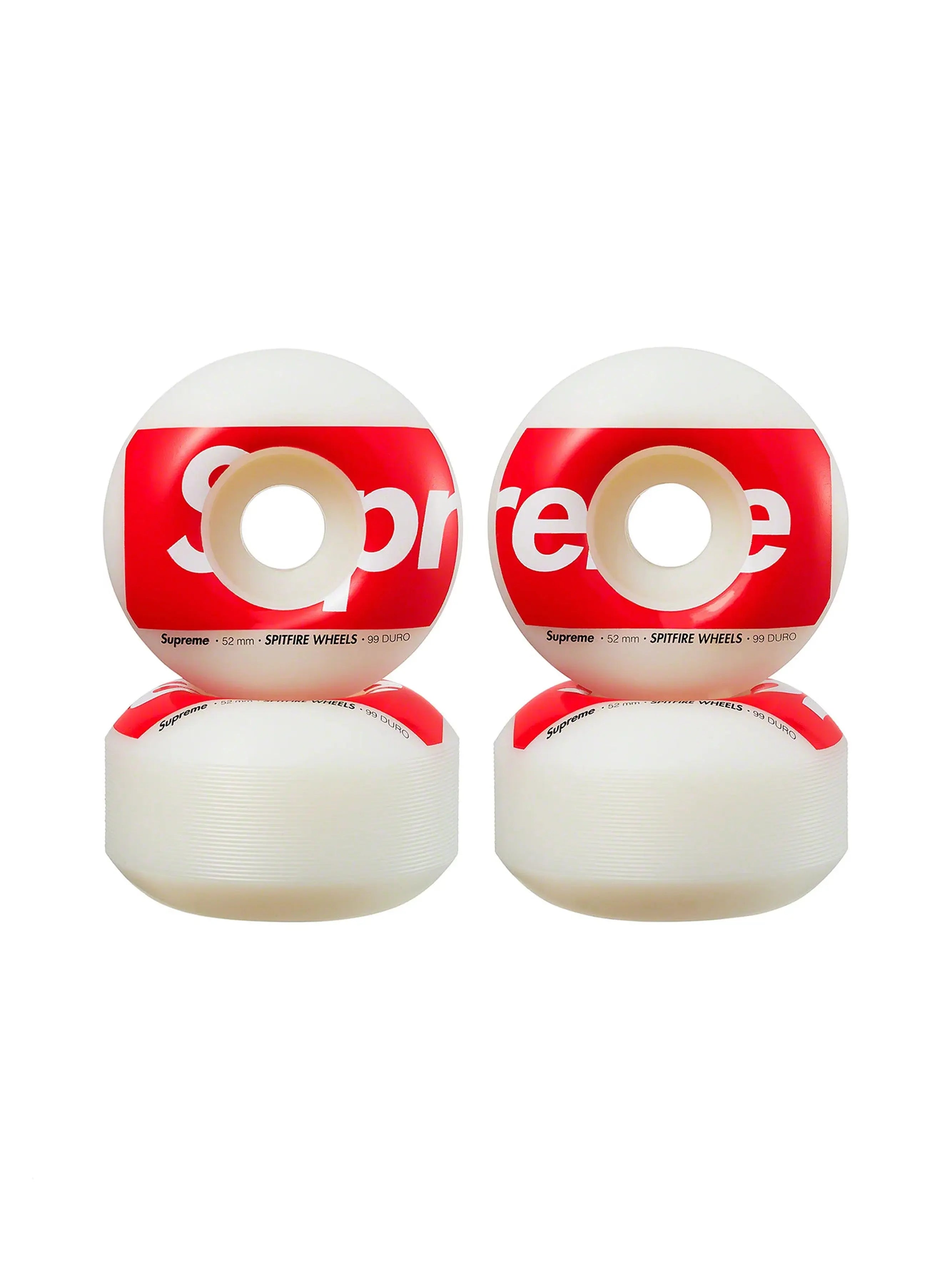 Supreme x Spitfire Shop Logo Wheels White in Melbourne, Australia - Prior