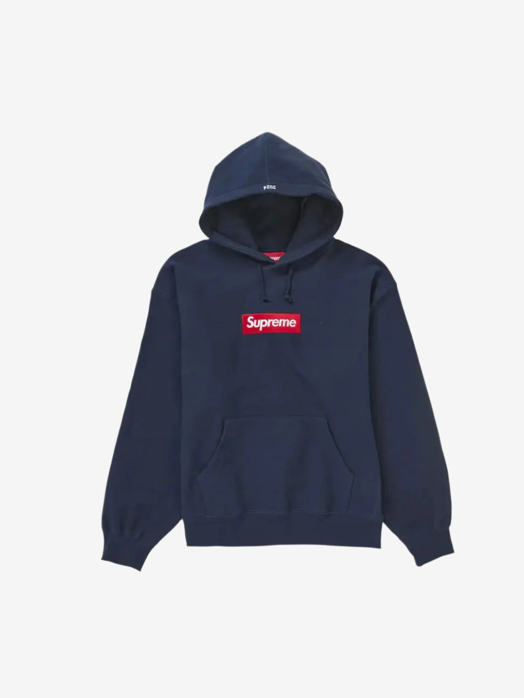 Supreme Box Logo Hooded Sweatshirt Sweatshirt (FW24) Navy in Melbourne, Australia - Prior