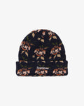 Supreme Rose Jacquard Beanie Black (Pre-owned) in Melbourne, Australia - Prior