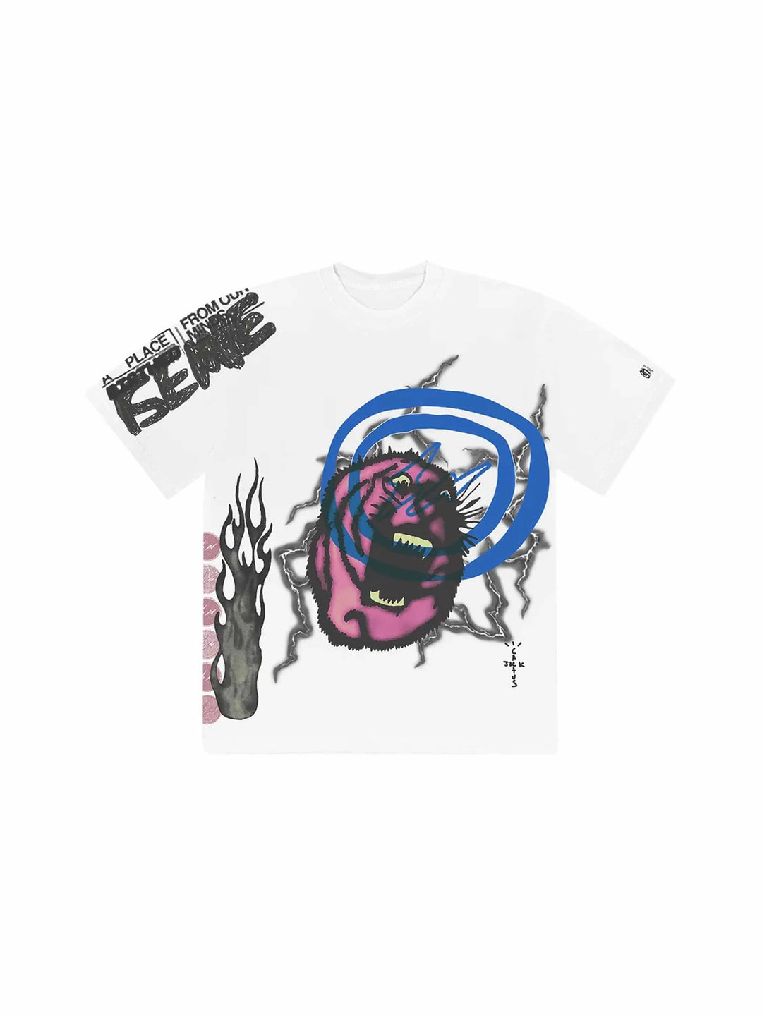 Travis Scott Cactus Jack For Fragment Sunrise Tee White - Prior