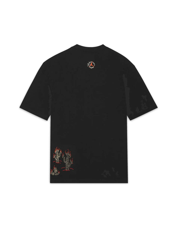 Travis Scott x Jordan Flight Graphic T-Shirt Black in Melbourne, Australia - Prior