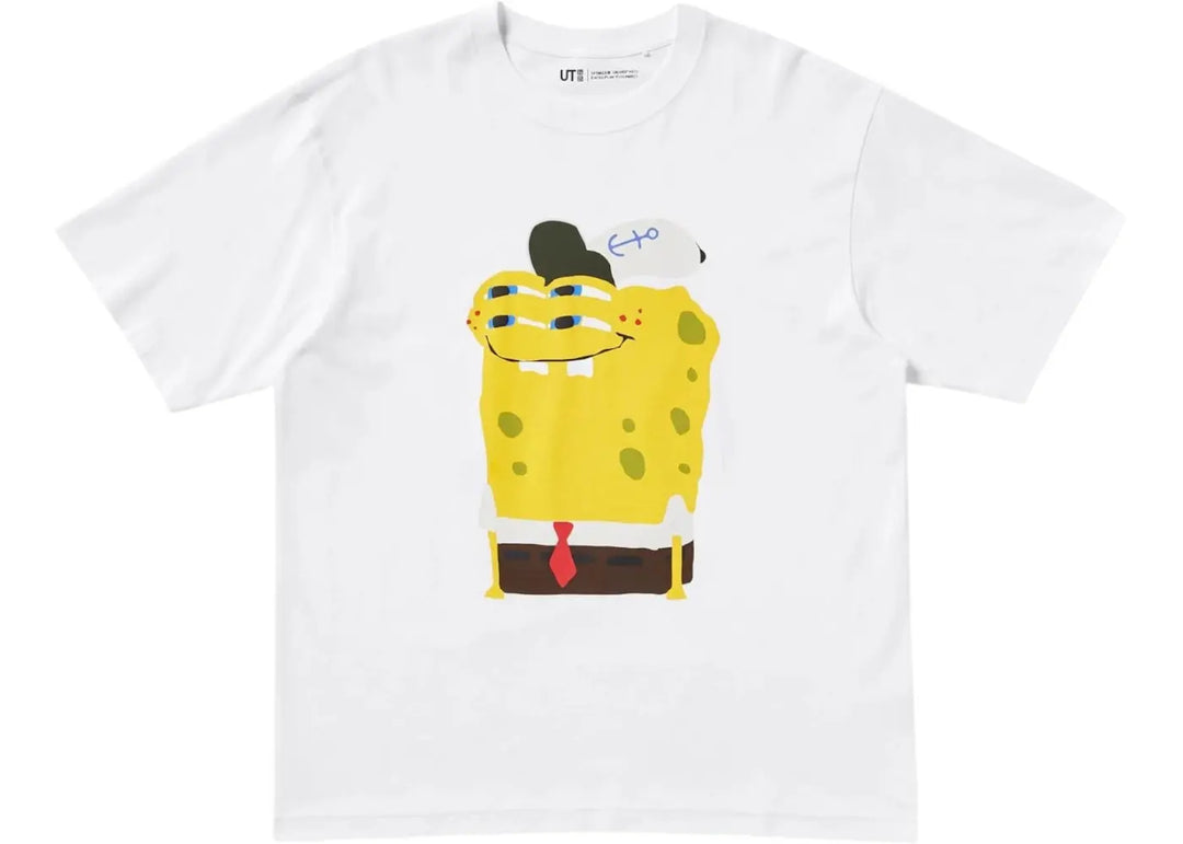 Uniqlo x CPFM Spongebob Squarepants UT Graphic T-Shirt White in Melbourne, Australia - Prior