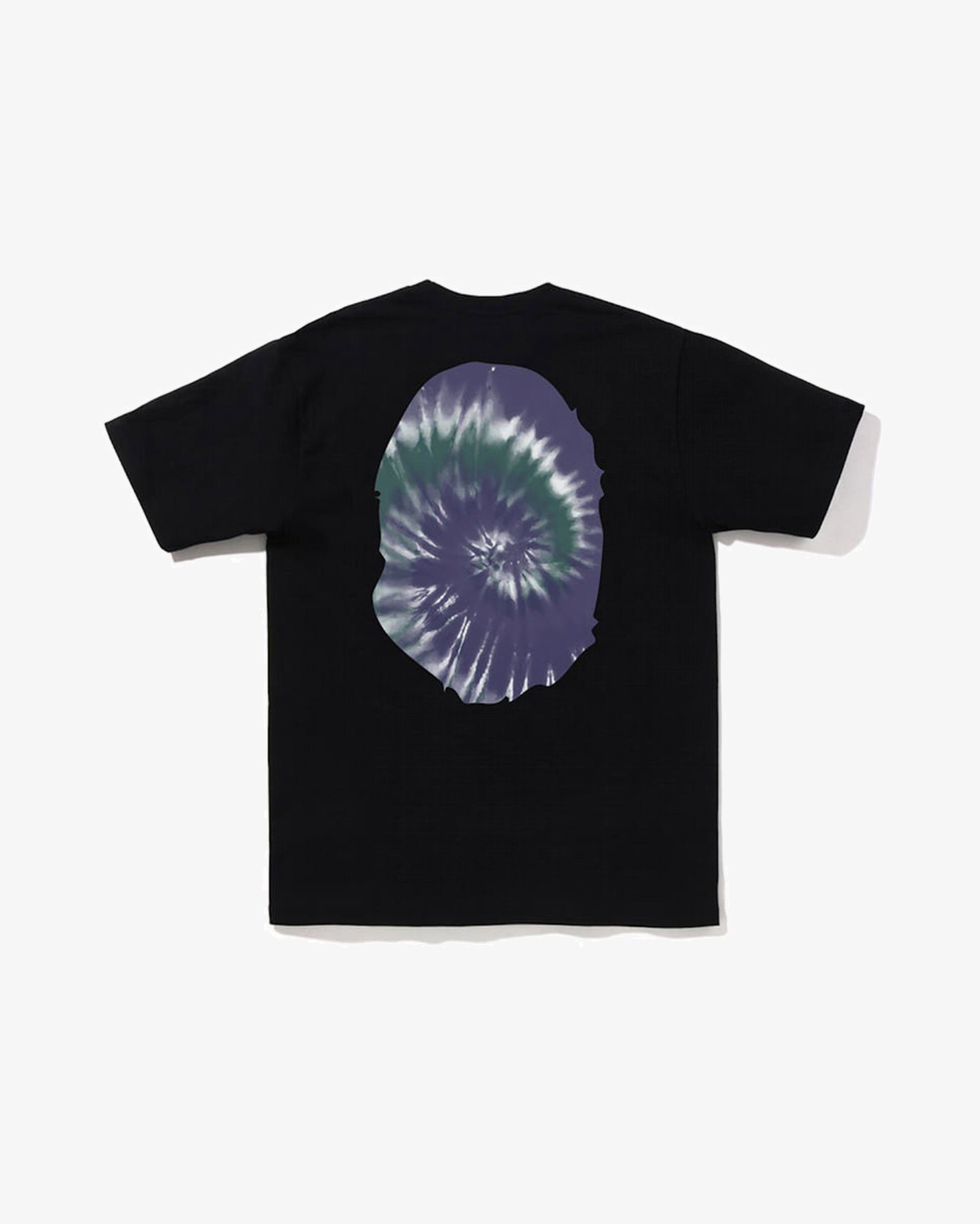 BAPE Big Ape Tie Dye Tee Black Purple in Melbourne, Australia - Prior