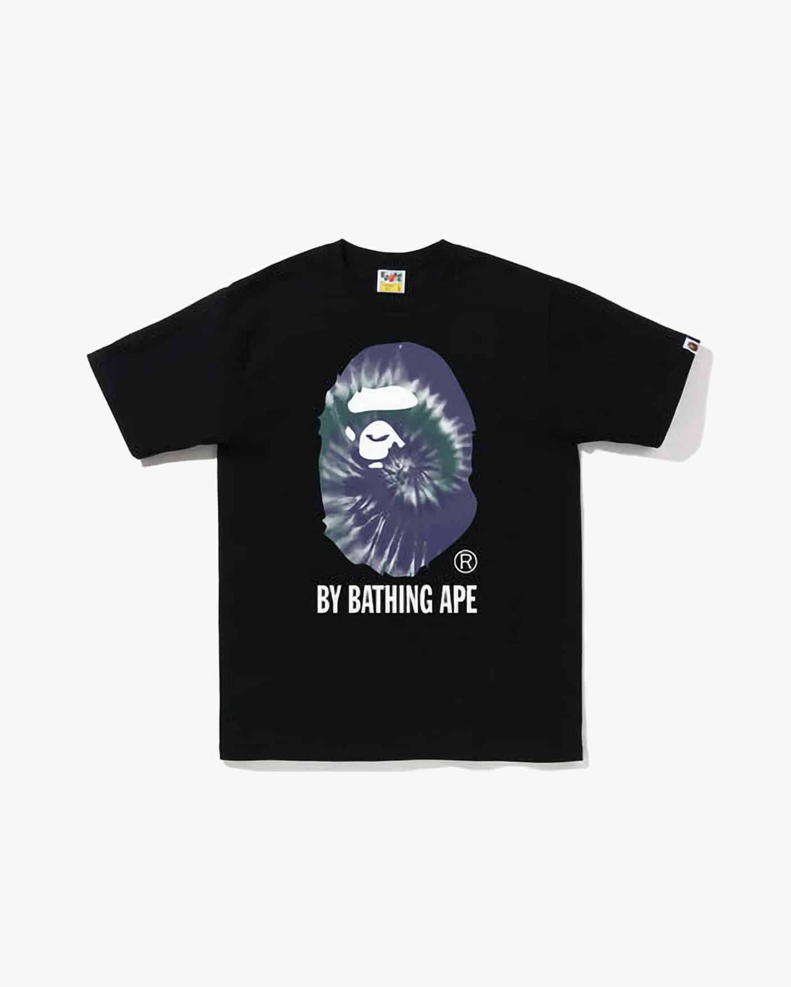 BAPE Big Ape Tie Dye Tee Black Purple in Melbourne, Australia - Prior